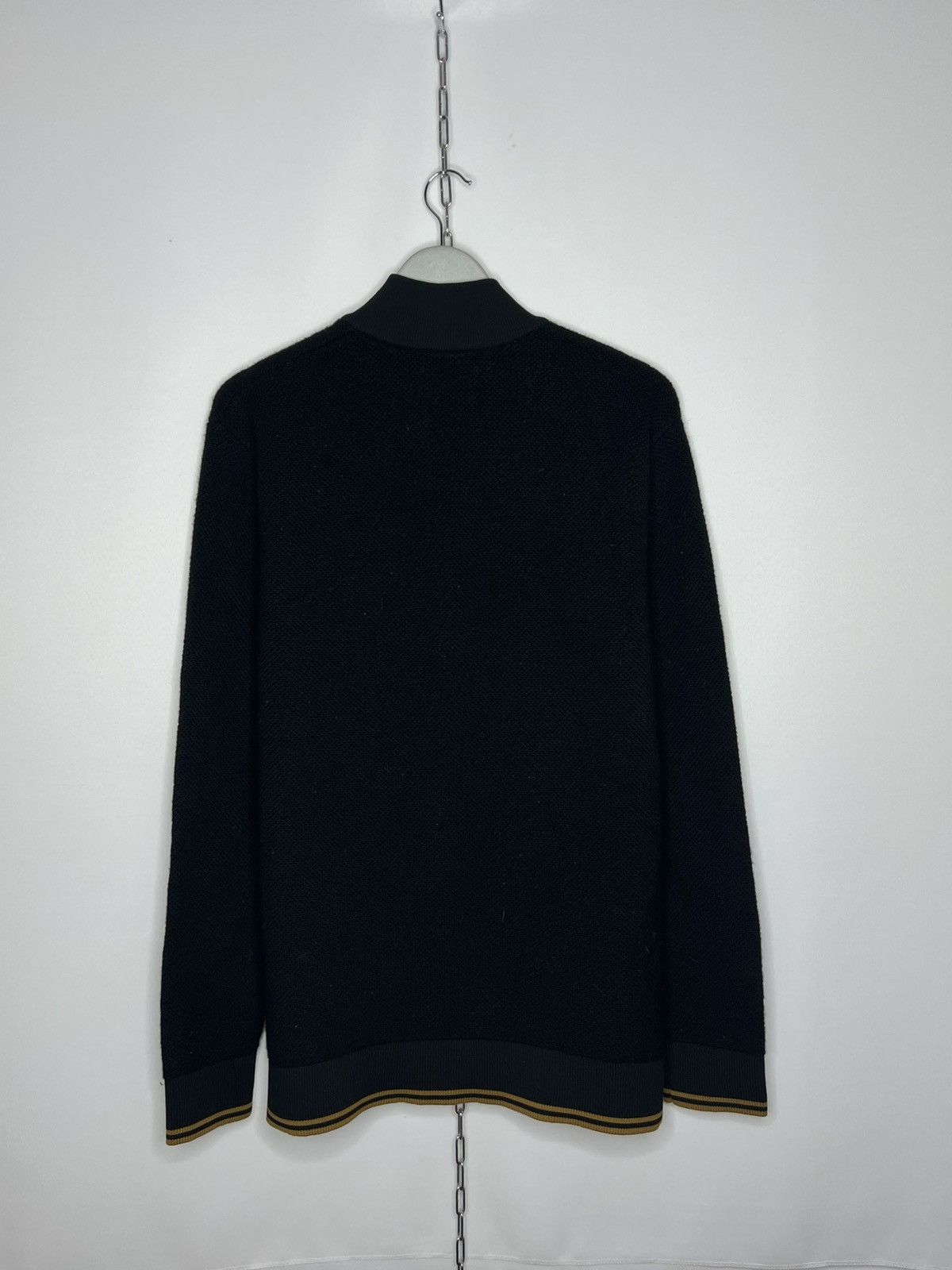 Fred Perry Fred Perry Vintage 1/4 Zip Up Wool Sweater Jumper Pullover Size US XL / EU 56 / 4 - 7 Thumbnail