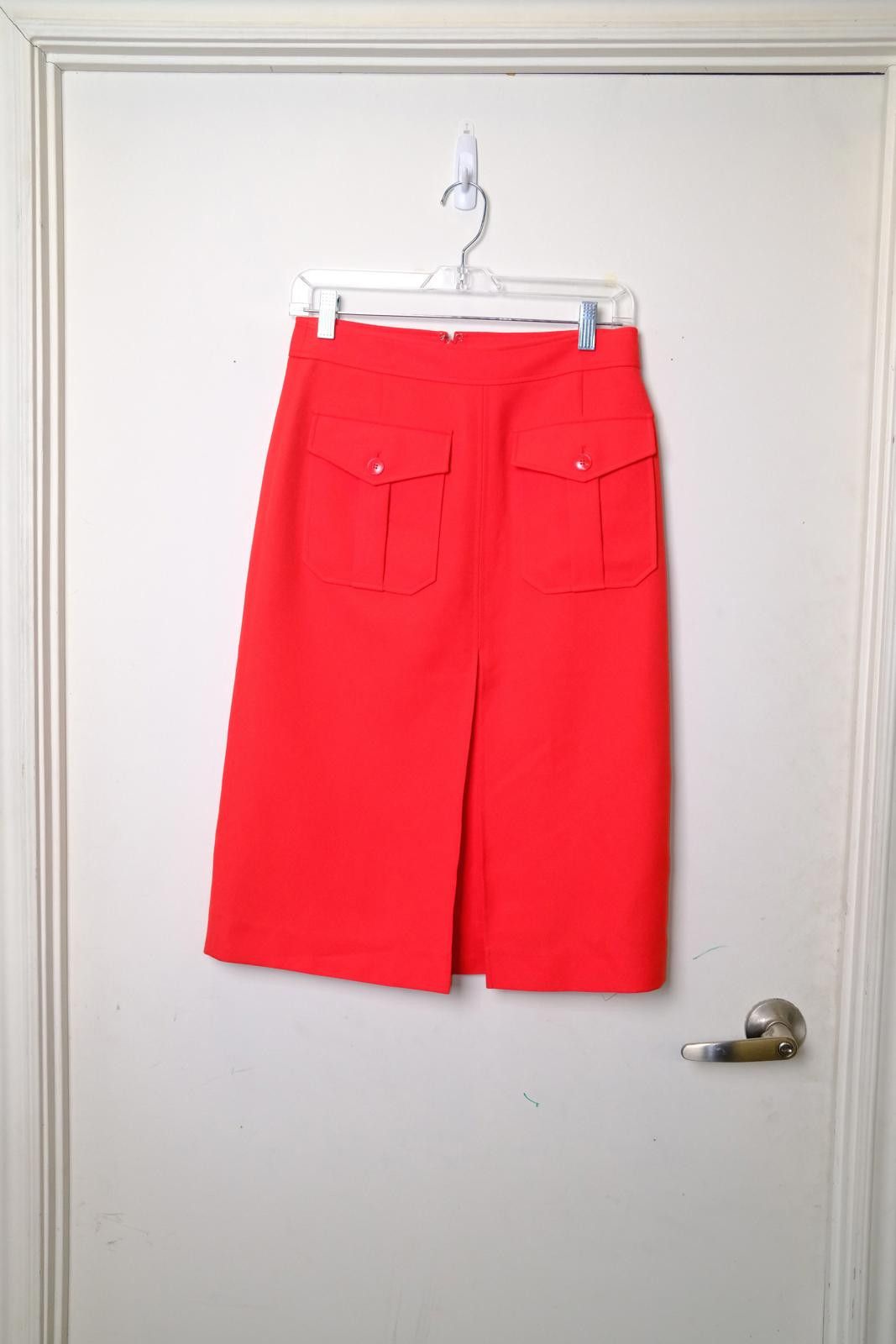 Calvin Klein 2010's Calvin Klein Cargo Skirt Size 26" / US 2 / IT 38 - 2 Thumbnail