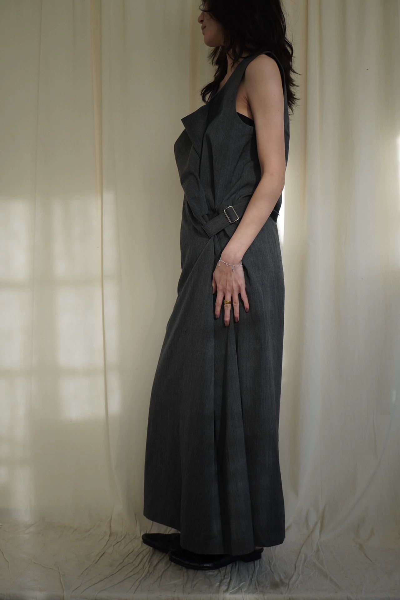 Comme des Garcons CDG 1996 Tricot Belted Wool Dress M Size M / US 6-8 / IT 42-44 - 4 Thumbnail