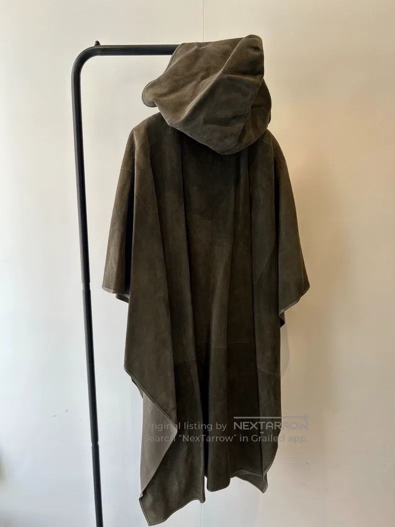 Hermes Hermes Sheepskin hooded cloak coat Size XXS / US 00 / IT 34 - 2 Thumbnail