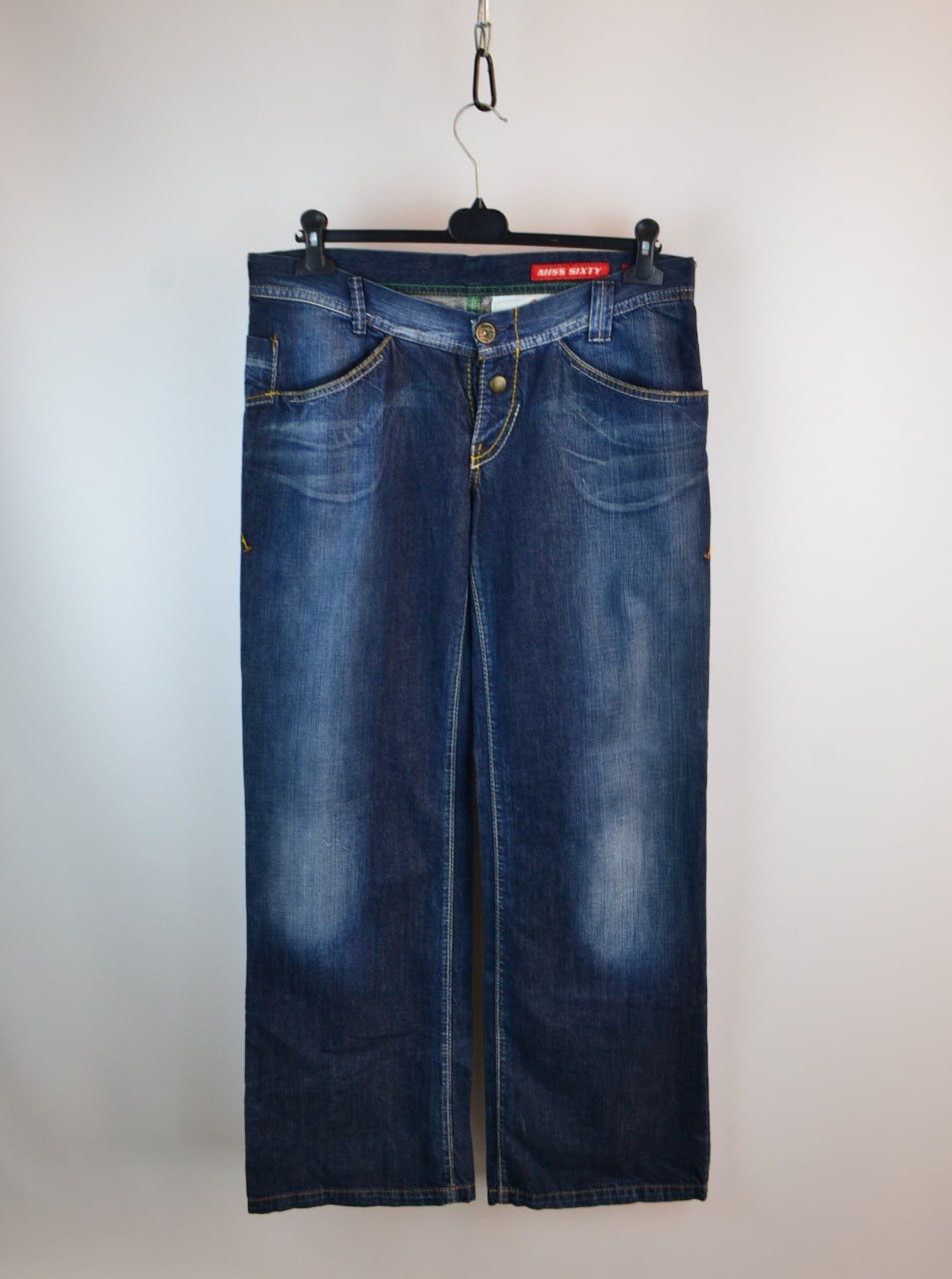 Miss Sixty Miss Sixty Jakko Flare Super Wide Amazing Jeans Women Sz 32 Size 24" / US 00 / IT 34 - 1 Thumbnail