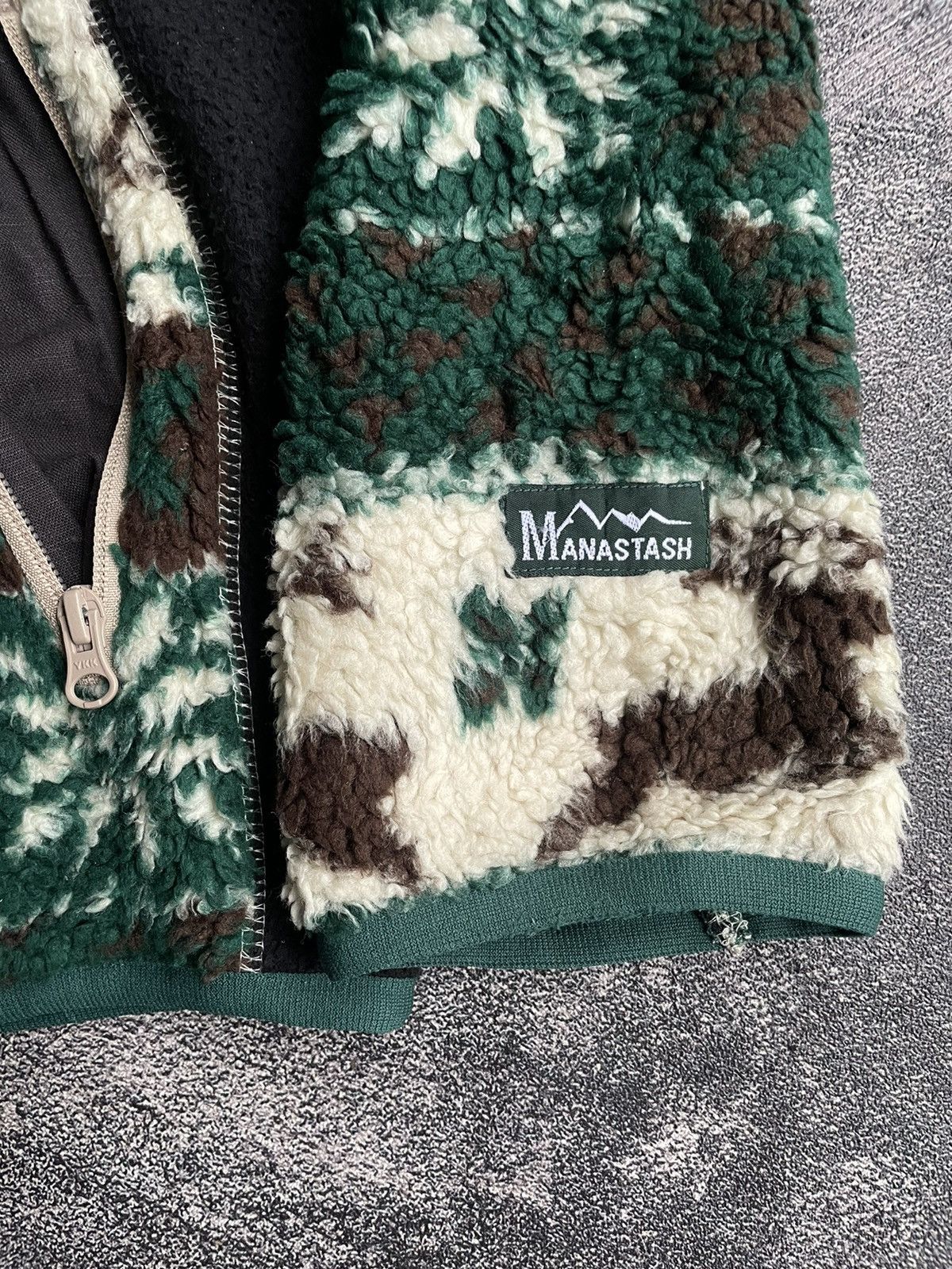 Manastash Manastash Fleece Jacket Pattern Deer Size US M / EU 48-50 / 2 - 6 Thumbnail