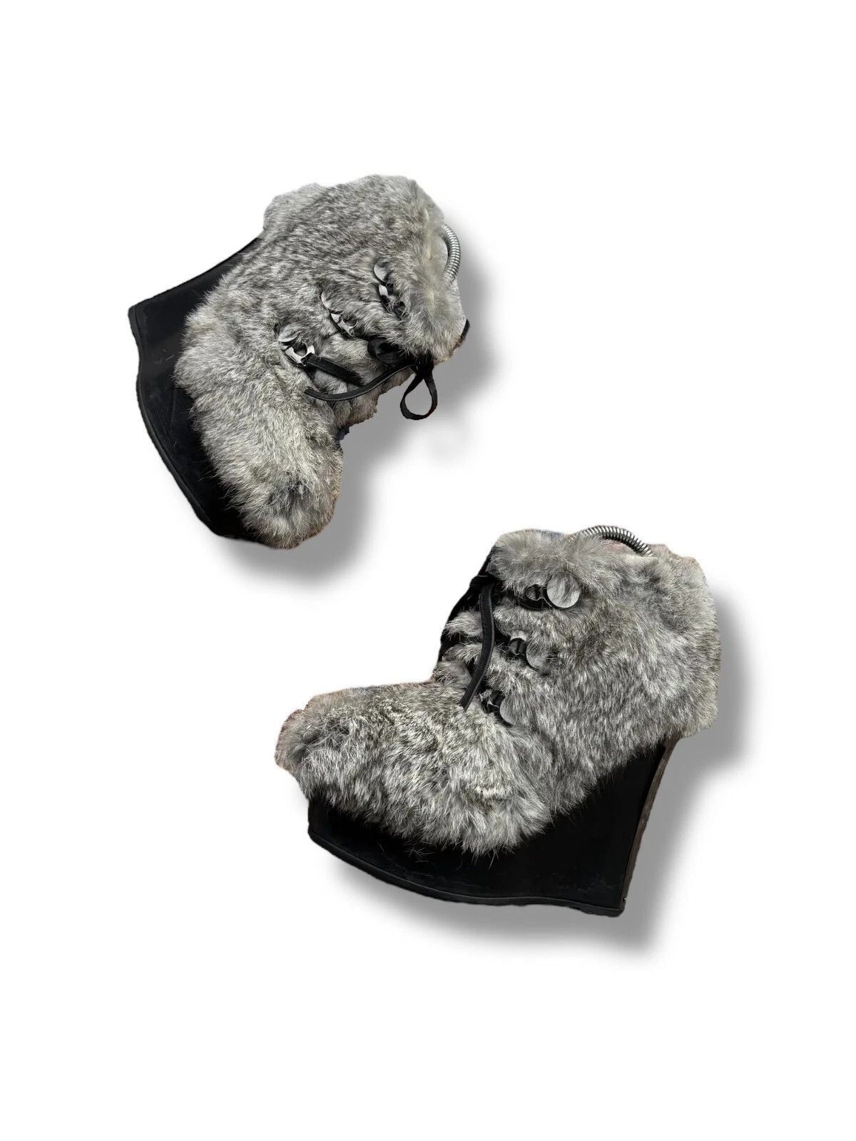 Real Fur Yeti Boots From The 90s