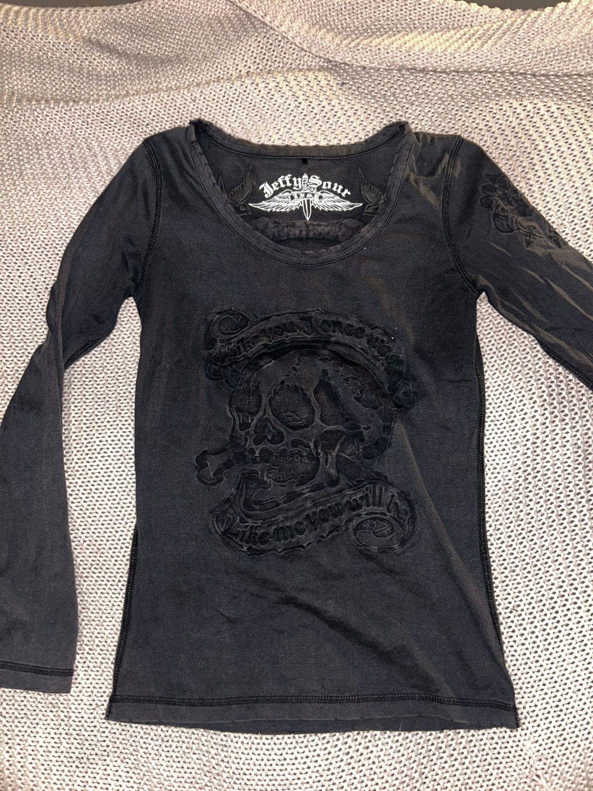 Other Jeffy Sour longsleeve skull 3d print underground Size US M / EU 48-50 / 2 - 2 Thumbnail