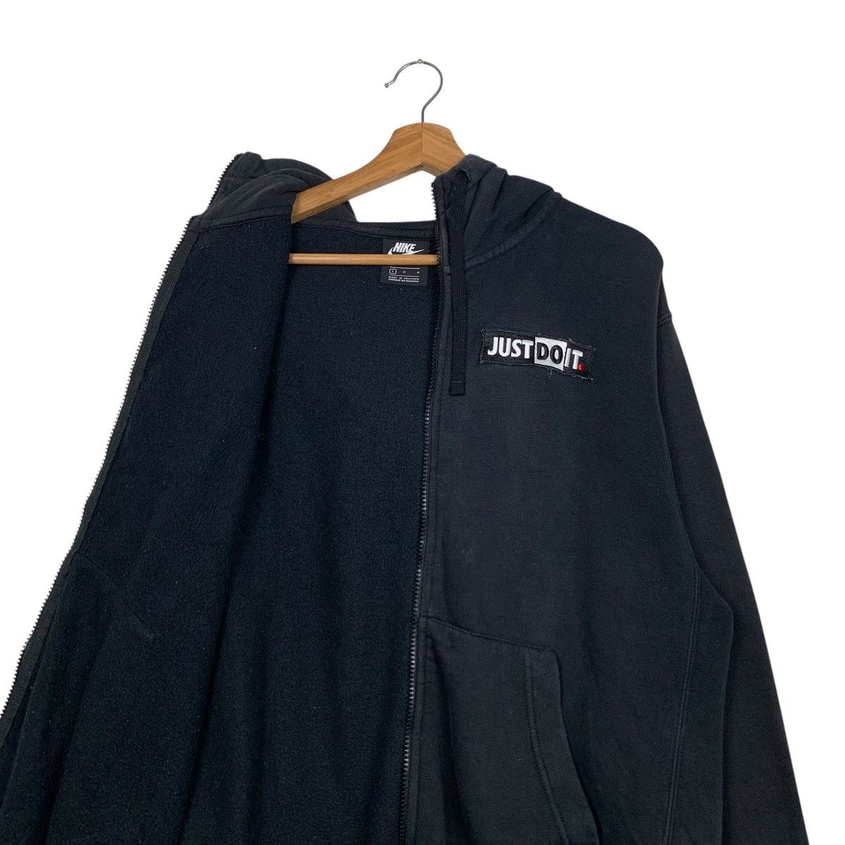 Nike NIKE Just Do It Logo Zipper Hoodies Sweatshirt #2239-C99 Size US L / EU 52-54 / 3 - 11 Thumbnail