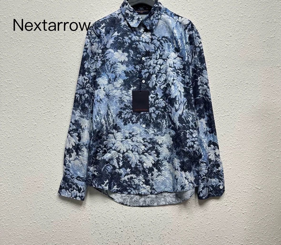 Louis Vuitton Tapestry Shirt | Grailed