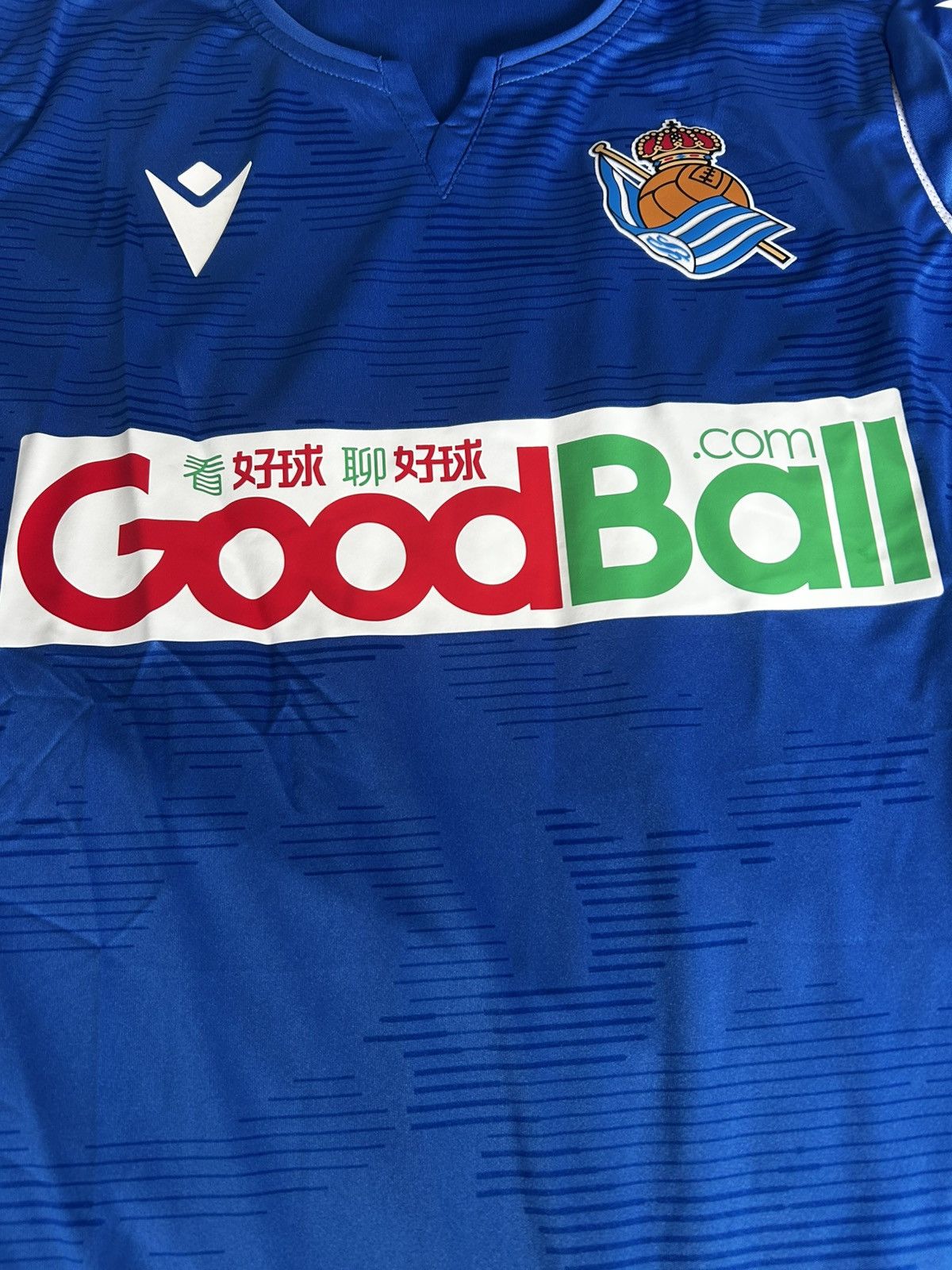 Macron Real Sociedad 19/20 GK shirt Size US S / EU 44-46 / 1 - 2 Thumbnail