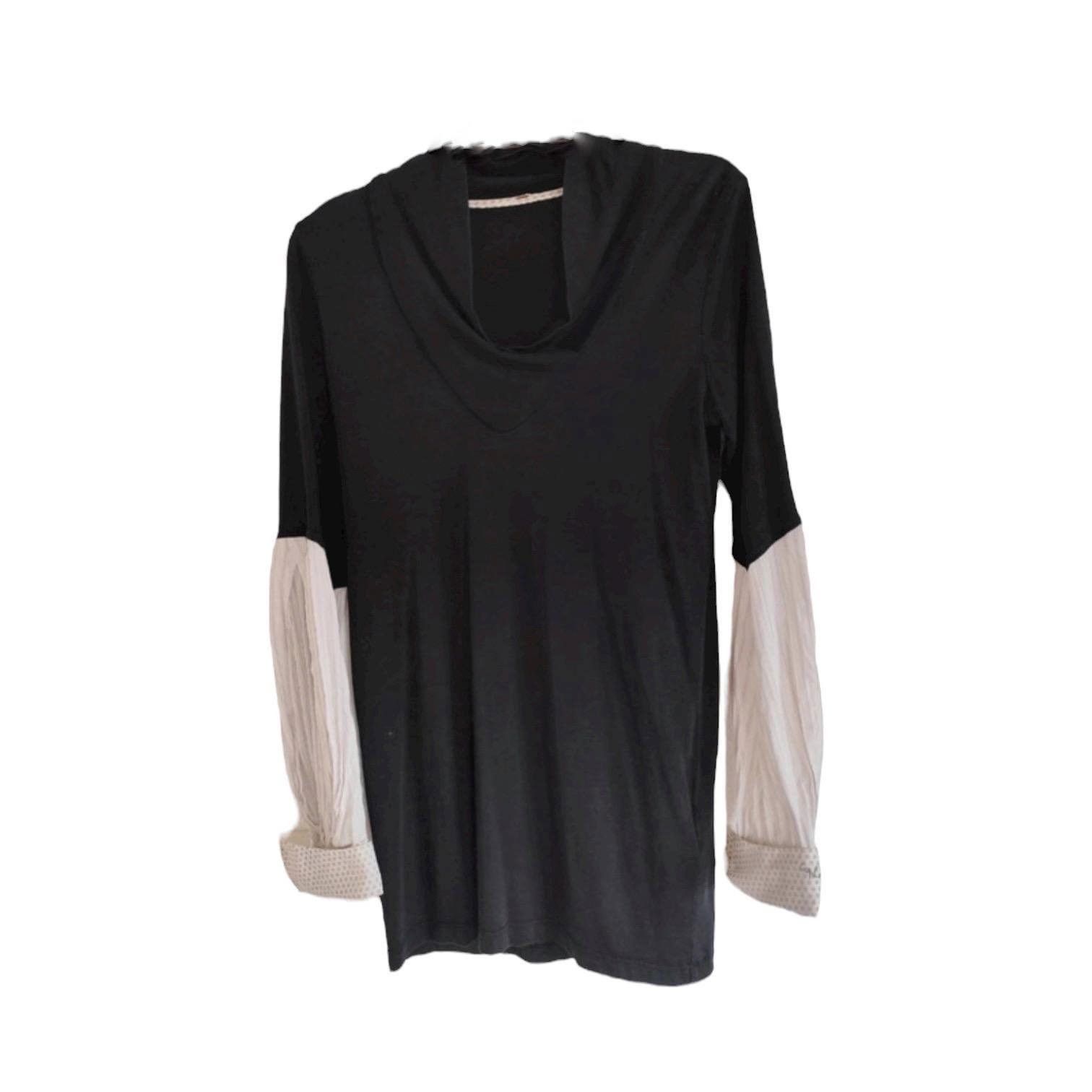 Cop Copine The Cop Copine Layered Draped Shirt Size M / US 6-8 / IT 42-44 - 1 Thumbnail