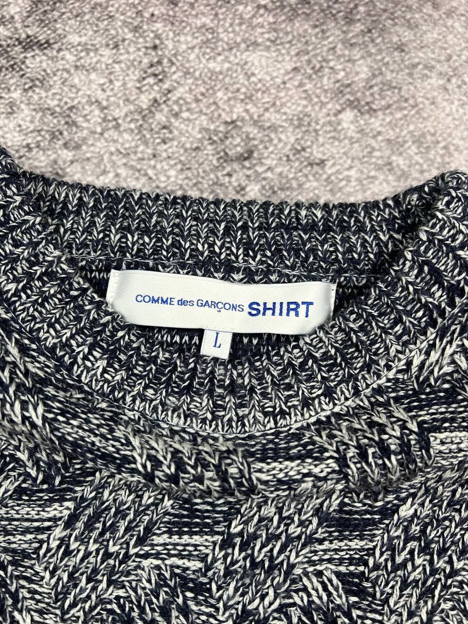 Comme des Garcons SHIRT Comme des Garcons SHIRT Sweaters Knit Japanes Brand Size US L / EU 52-54 / 3 - 6 Thumbnail