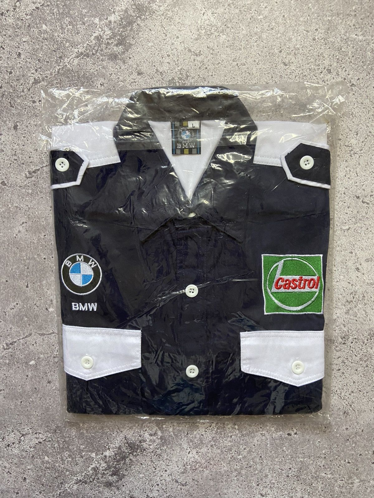 BMW Vintage Bmw Shirt Logo Size US L / EU 52-54 / 3 - 2 Thumbnail