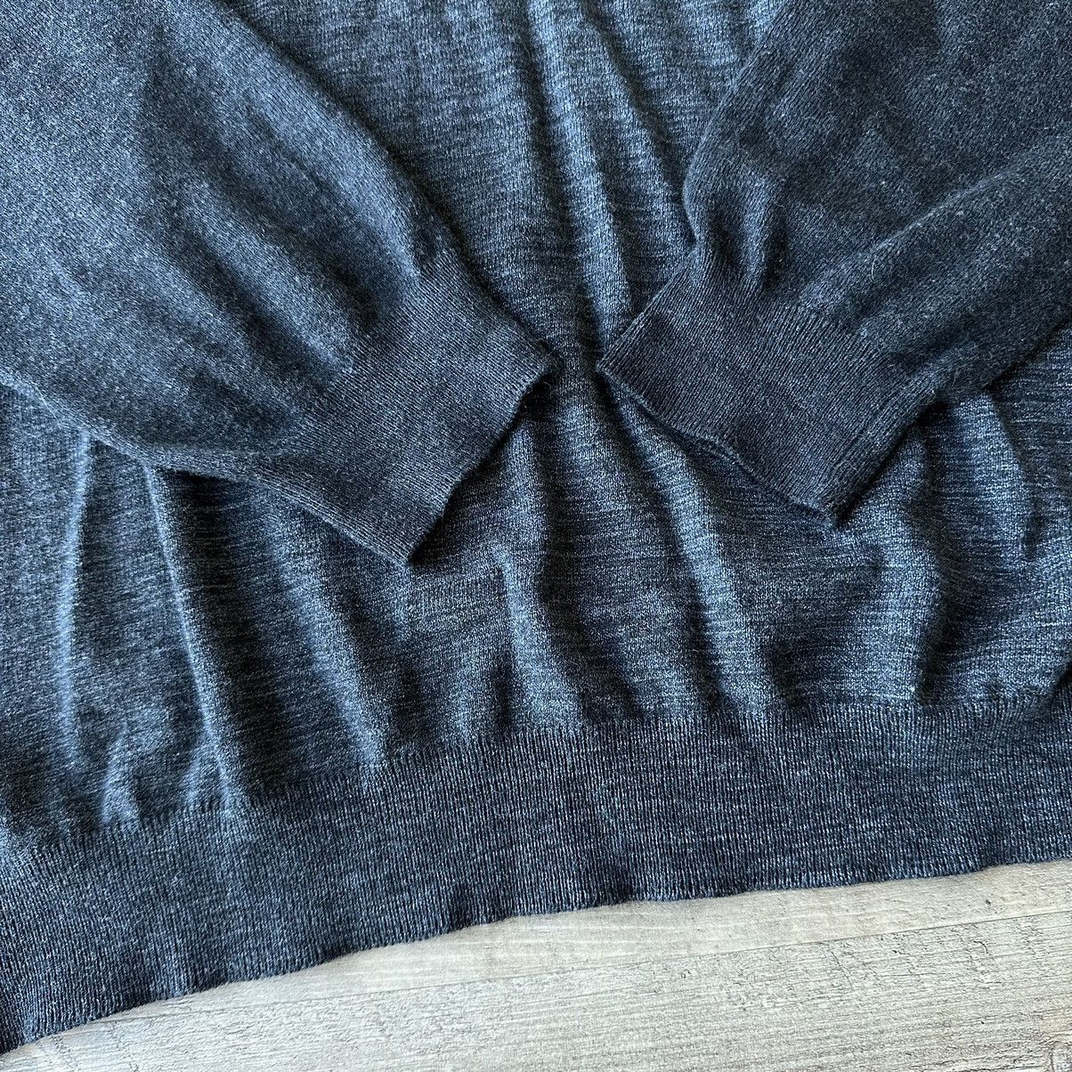 Prada × Vintage Vintage FW2010 Prada Two Tone Cotton&Cashmere Roll Neck Size US XL / EU 56 / 4 - 8 Thumbnail