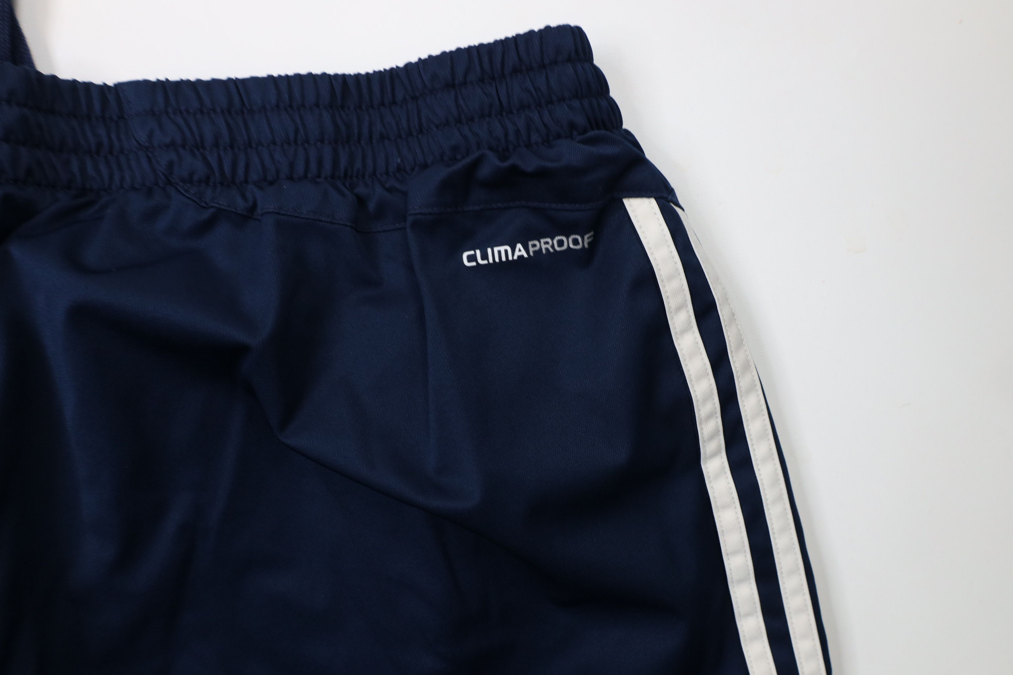 Adidas × Vintage Vintage Y2K Adidas Striped Lined Wide Leg Windbreaker Pants Size US 40 / EU 56 - 15 Thumbnail