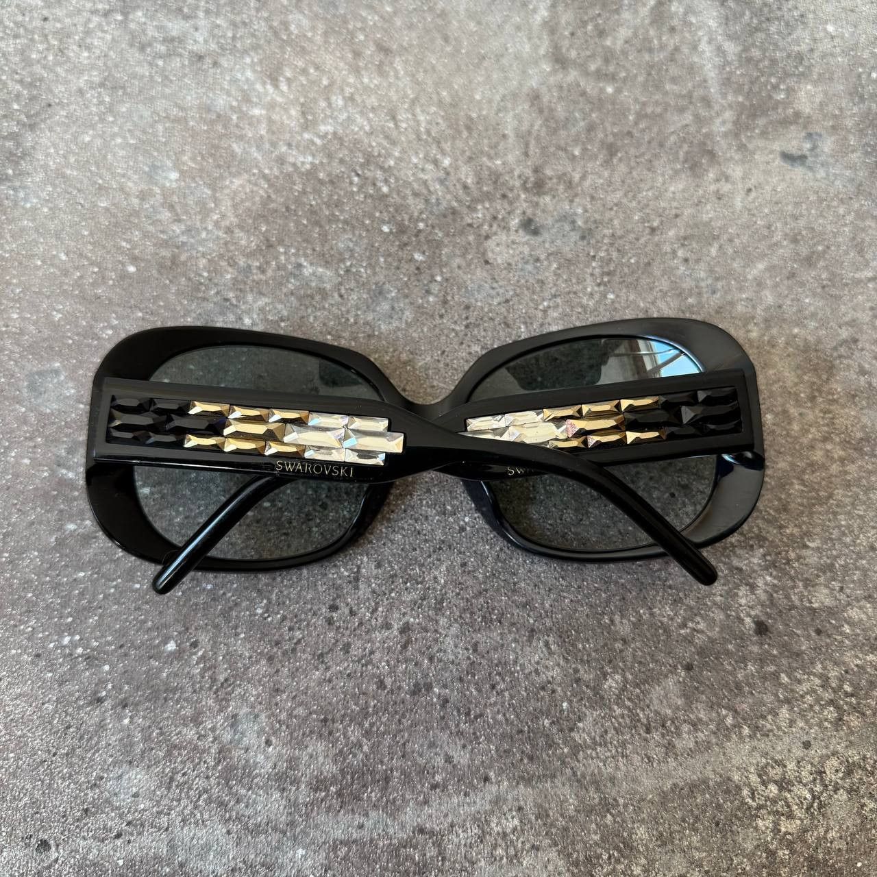 Hysteric Glamour × Swarovski × Vintage Y2K Swarovski Vintage Woman's Retro Sunglasses Size ONE SIZE - 8 Thumbnail