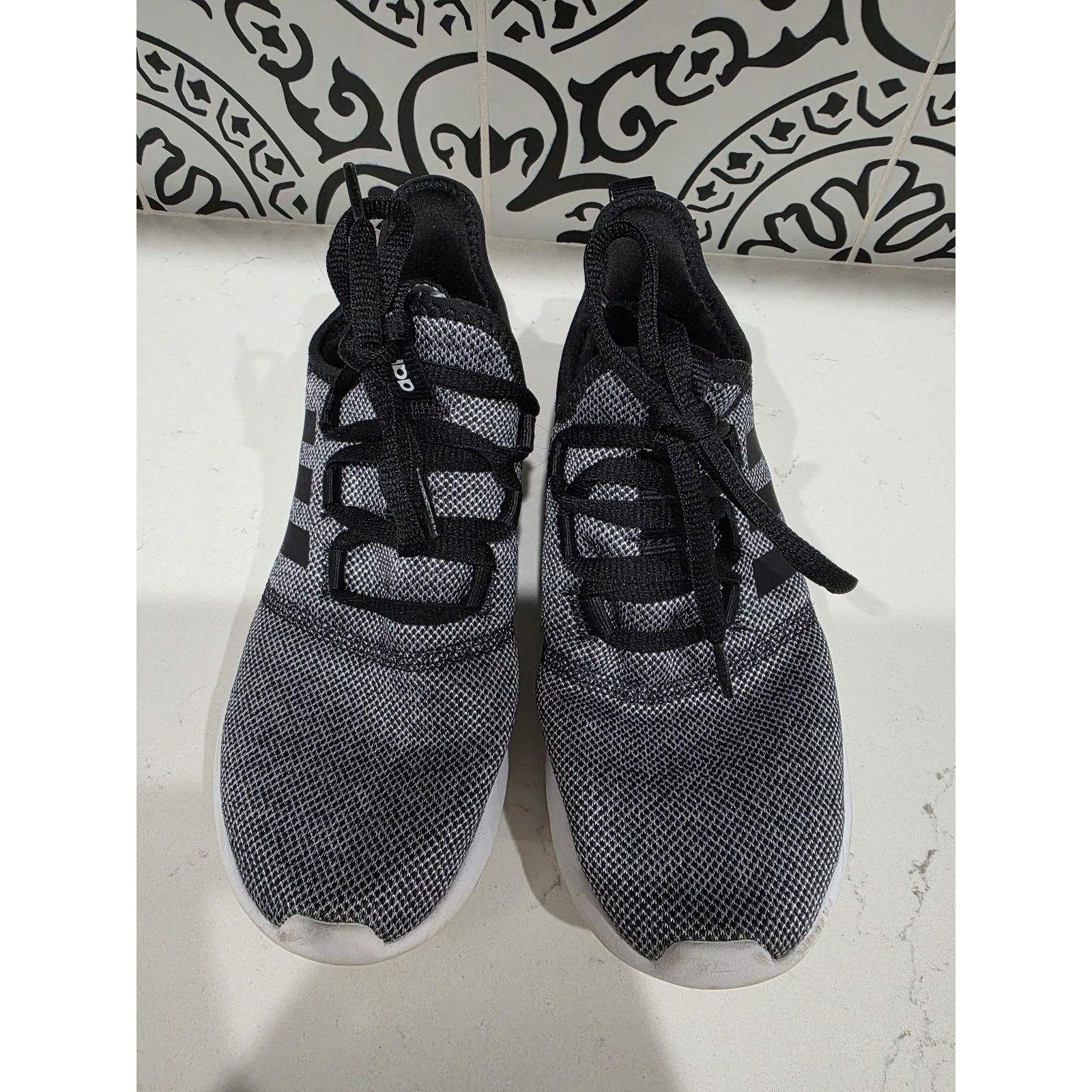 Adidas Adidas Women's size 6 Cloudfoam Pure 2.0 shoes in gray and b Size US 6 / IT 36 - 3 Thumbnail