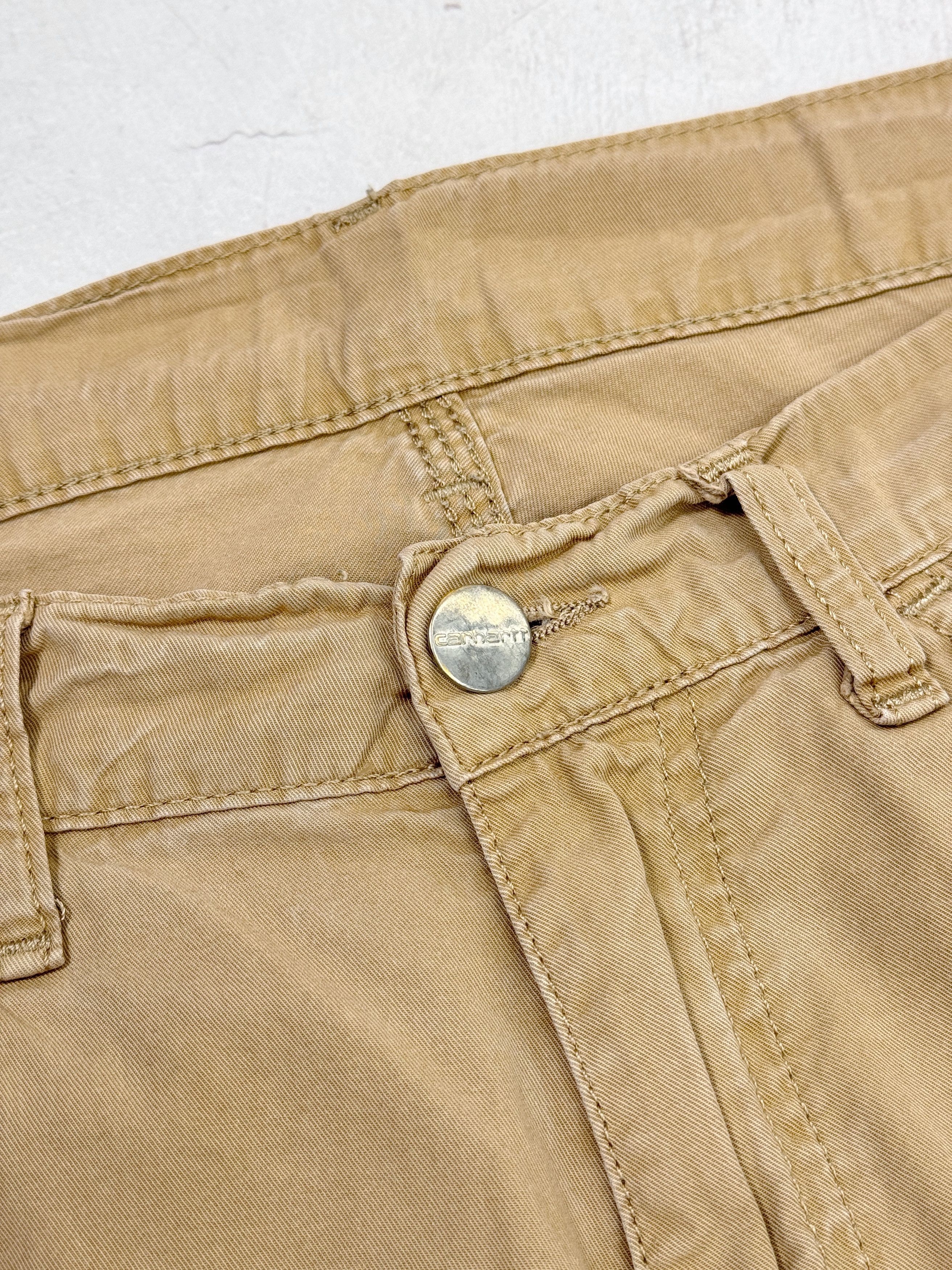 Carhartt × Vintage Carhartt Fort Bermuda Shorts Beige Sand Y2K Size US 32 / EU 48 - 5 Thumbnail