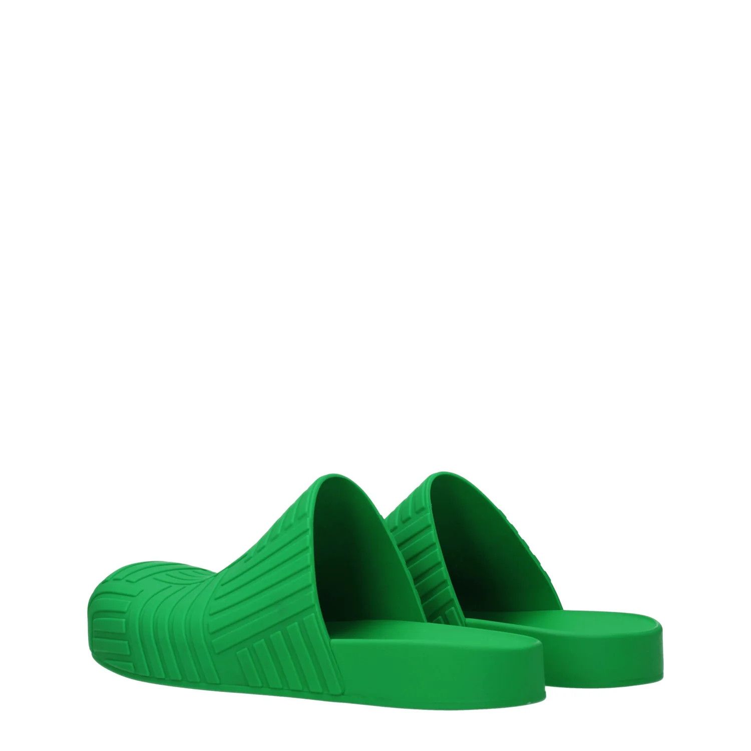Bottega Veneta ob1o1e0325 Rubber Slippers in Green Size US 10 / EU 43 - 4 Thumbnail