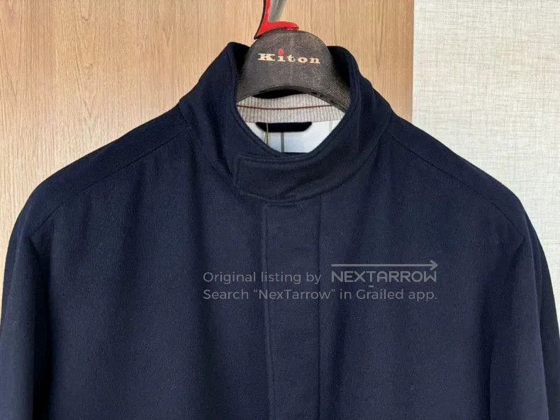 Loro Piana Loro Piana Navy Cashmere Coat. Size US M / EU 48-50 / 2 - 5 Thumbnail
