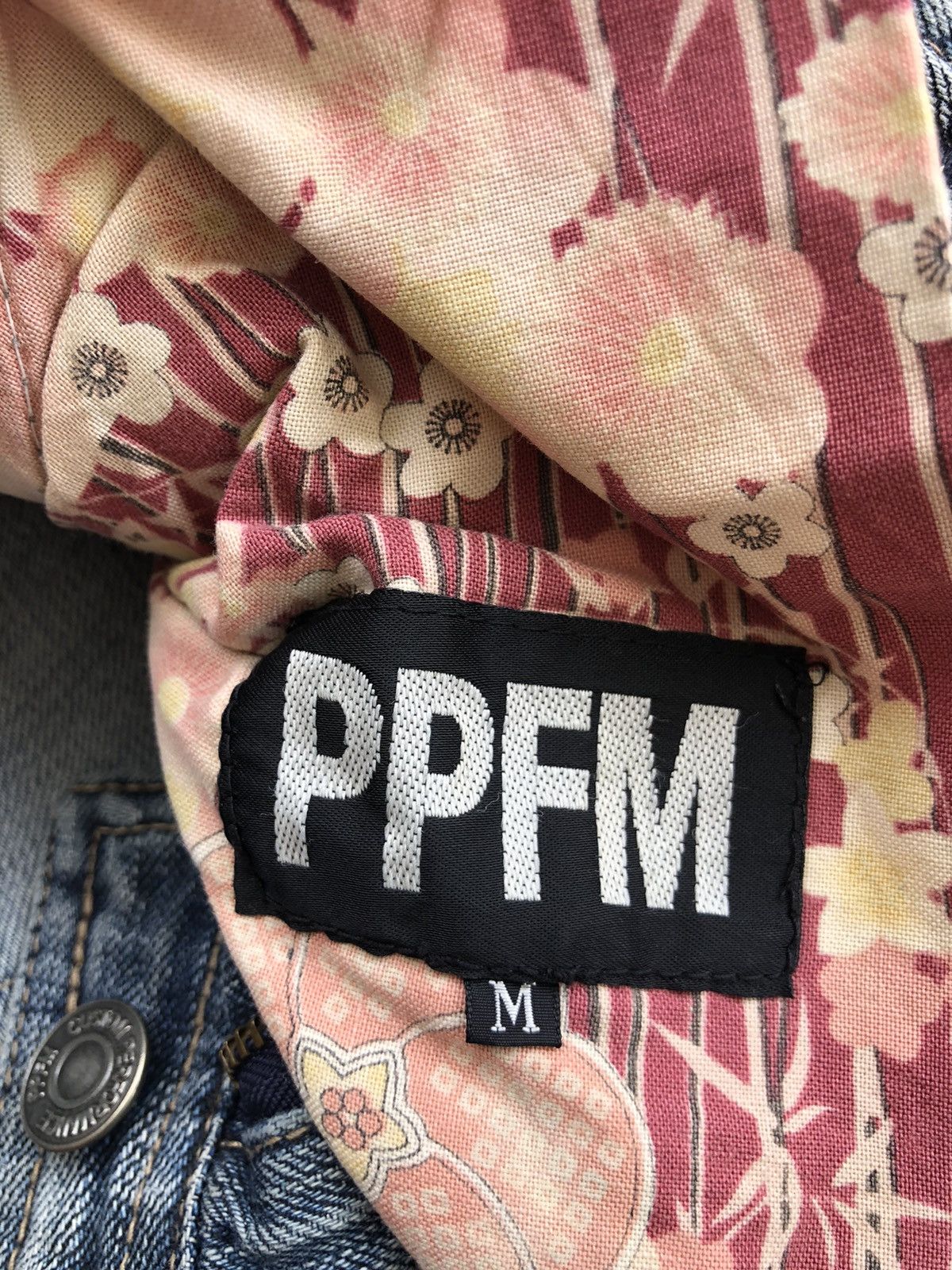 PPFM PPFM Double Waist Distressed Jeans Size US 31 - 14 Thumbnail