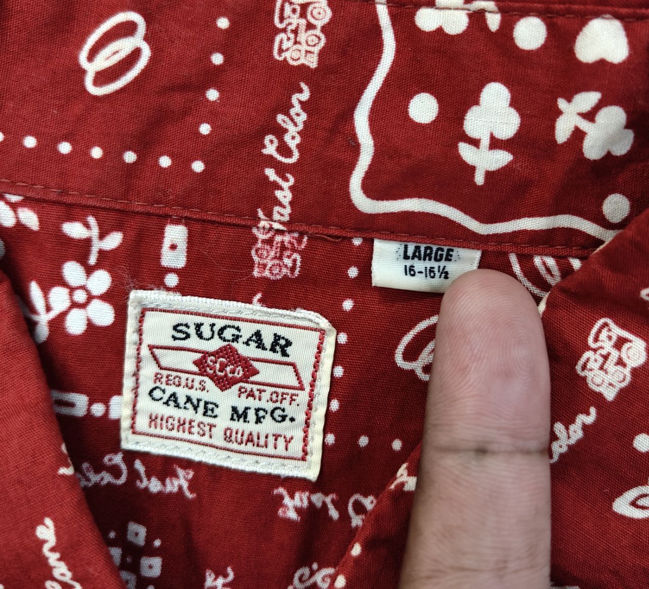 Sugar Cane Sugarcane Paisley Shirt Size US M / EU 48-50 / 2 - 2 Thumbnail