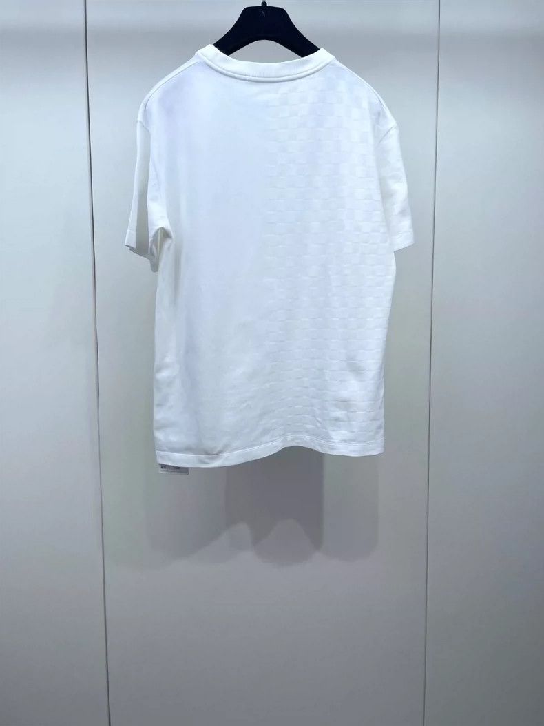 Louis Vuitton LOUIS VUITTON White pocket dark stripe short sleeve 2504-Ne Size US S / EU 44-46 / 1 - 2 Thumbnail