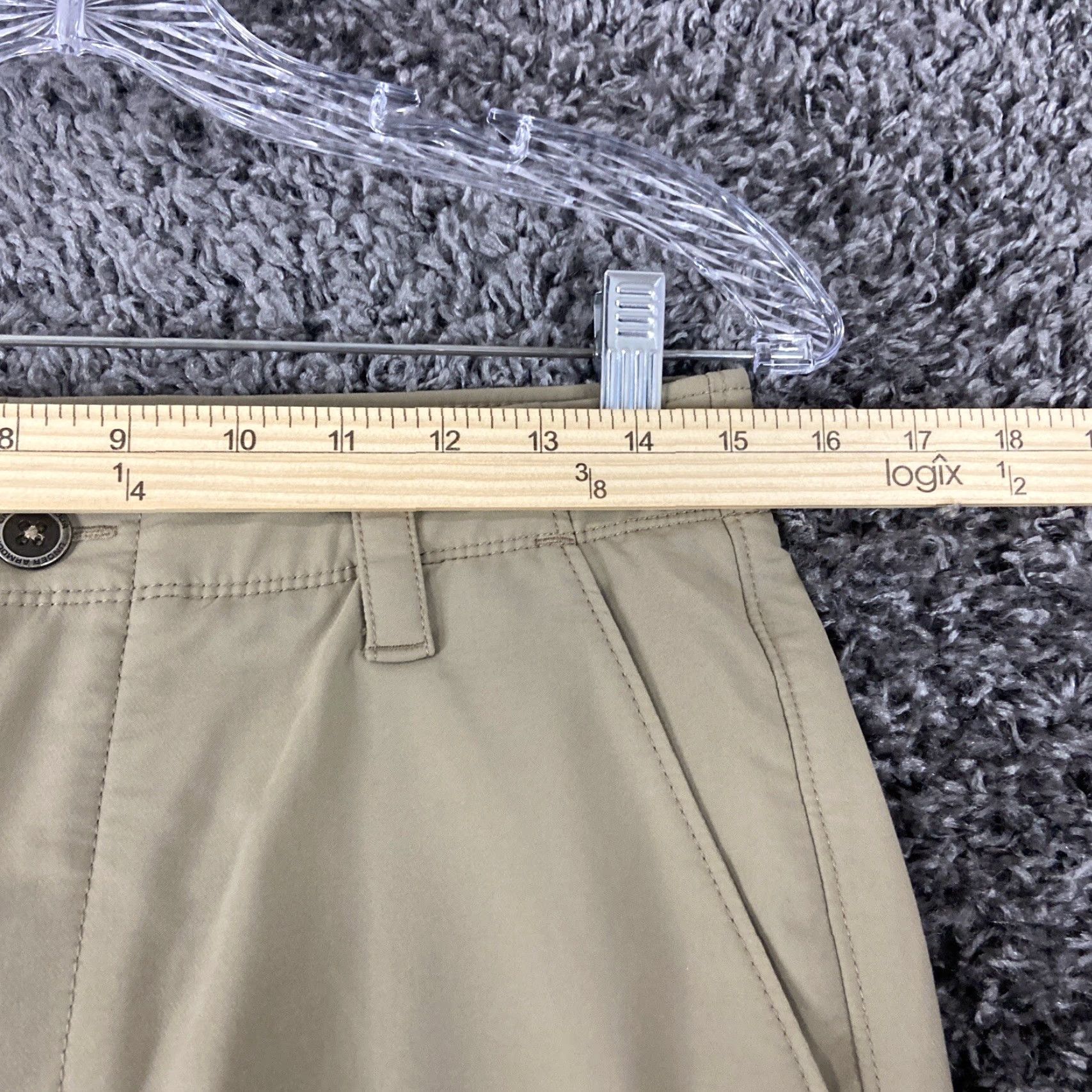 Under Armour Under Armour Short Chino Men 30 Brown Regular Size Men's Chino Shorts 30 Brown Under Armour Size US 30 / EU 46 - 7 Thumbnail