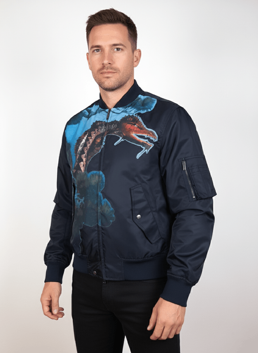 Valentino Valentino Dragon Bomber Jacket Multicolor Men's Size IT 46 S Size US S / EU 44-46 / 1 - 2 Thumbnail