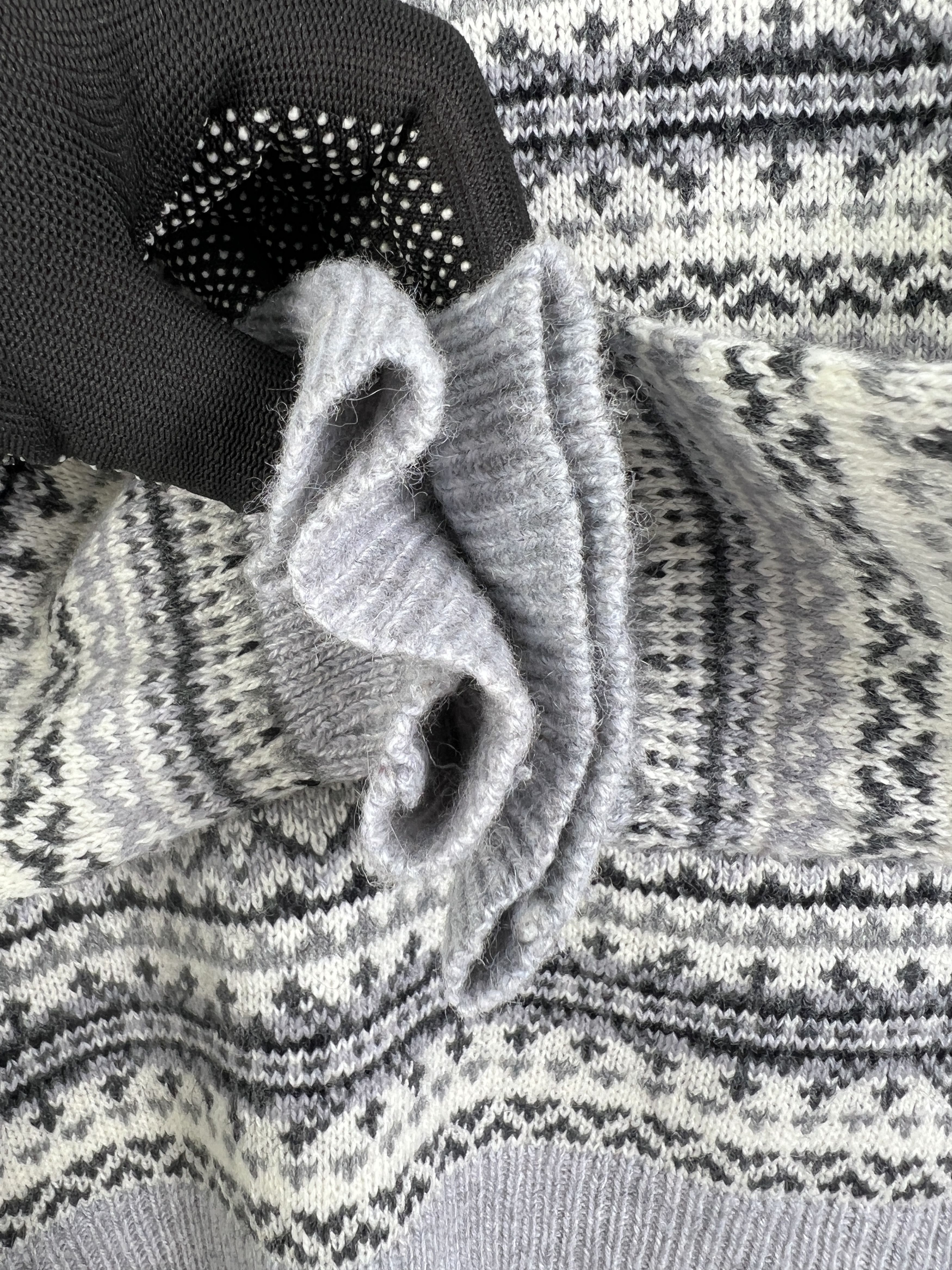 Japanese Brand × MOUSSY Azul by Moussy Geometric Knit Sweater (S) GTMPT923 Size S / US 4 / IT 40 - 4 Thumbnail
