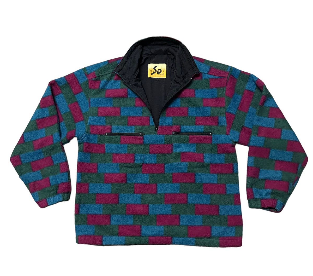 Japanese Brand × Vintage Serdragon fleece half zipper sweatshirts Size US L / EU 52-54 / 3 - 3 Thumbnail