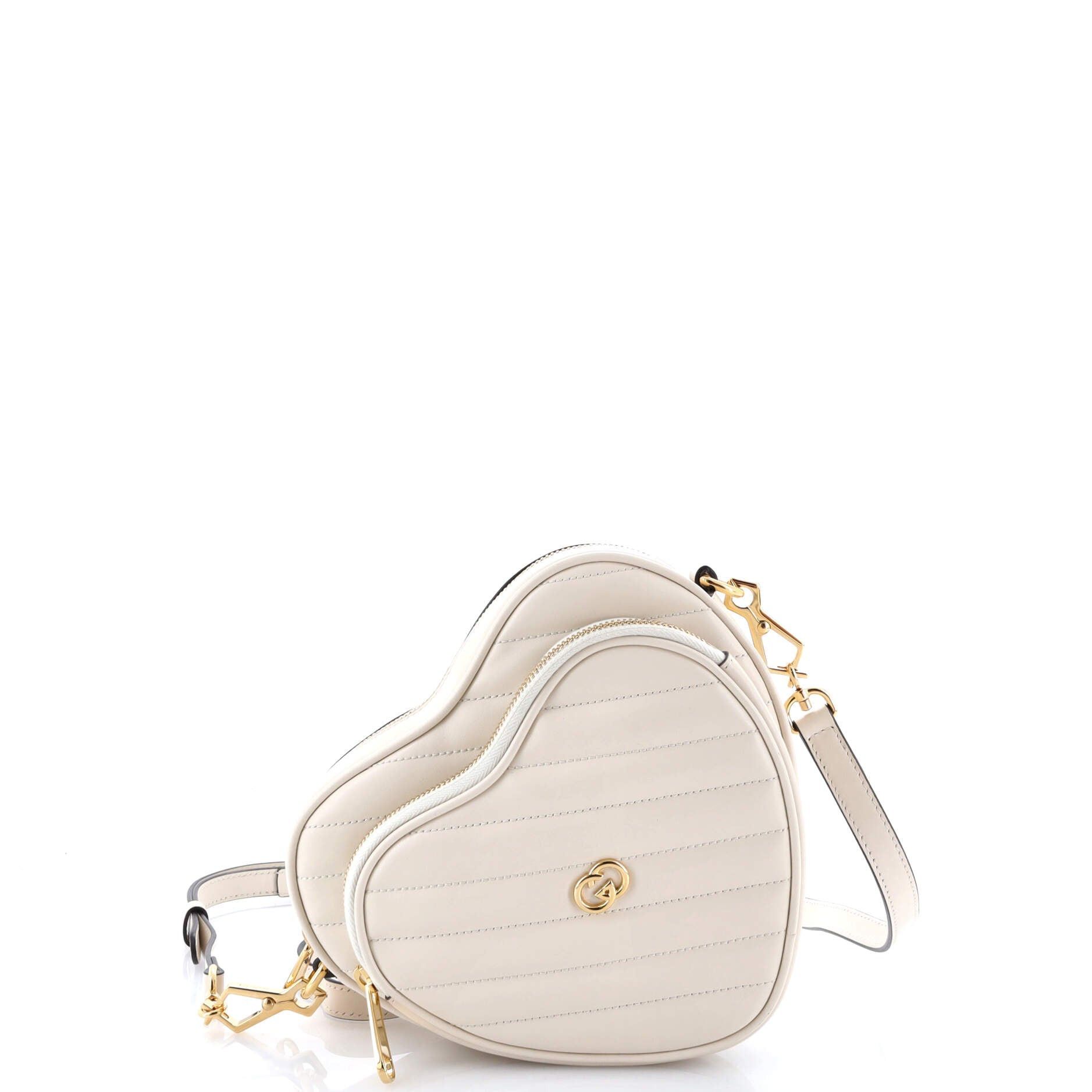 Gucci Interlocking G Heart Shoulder Bag Size ONE SIZE - 1 Thumbnail