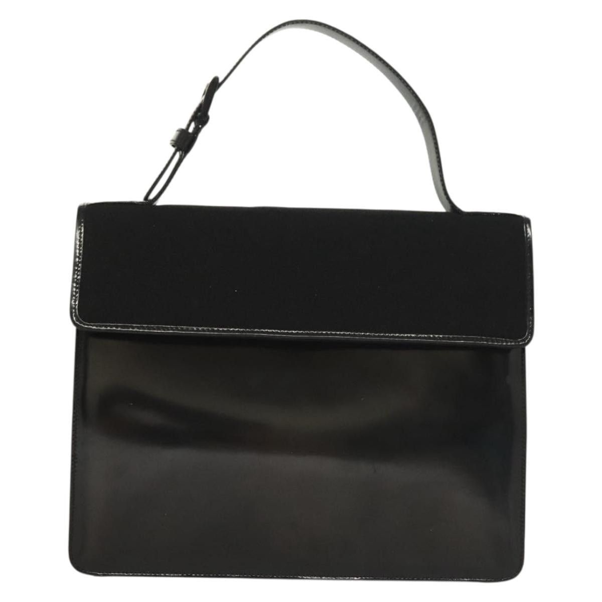 Prada PRADA Hand Bag Canvas Black Silver Size ONE SIZE - 3 Thumbnail