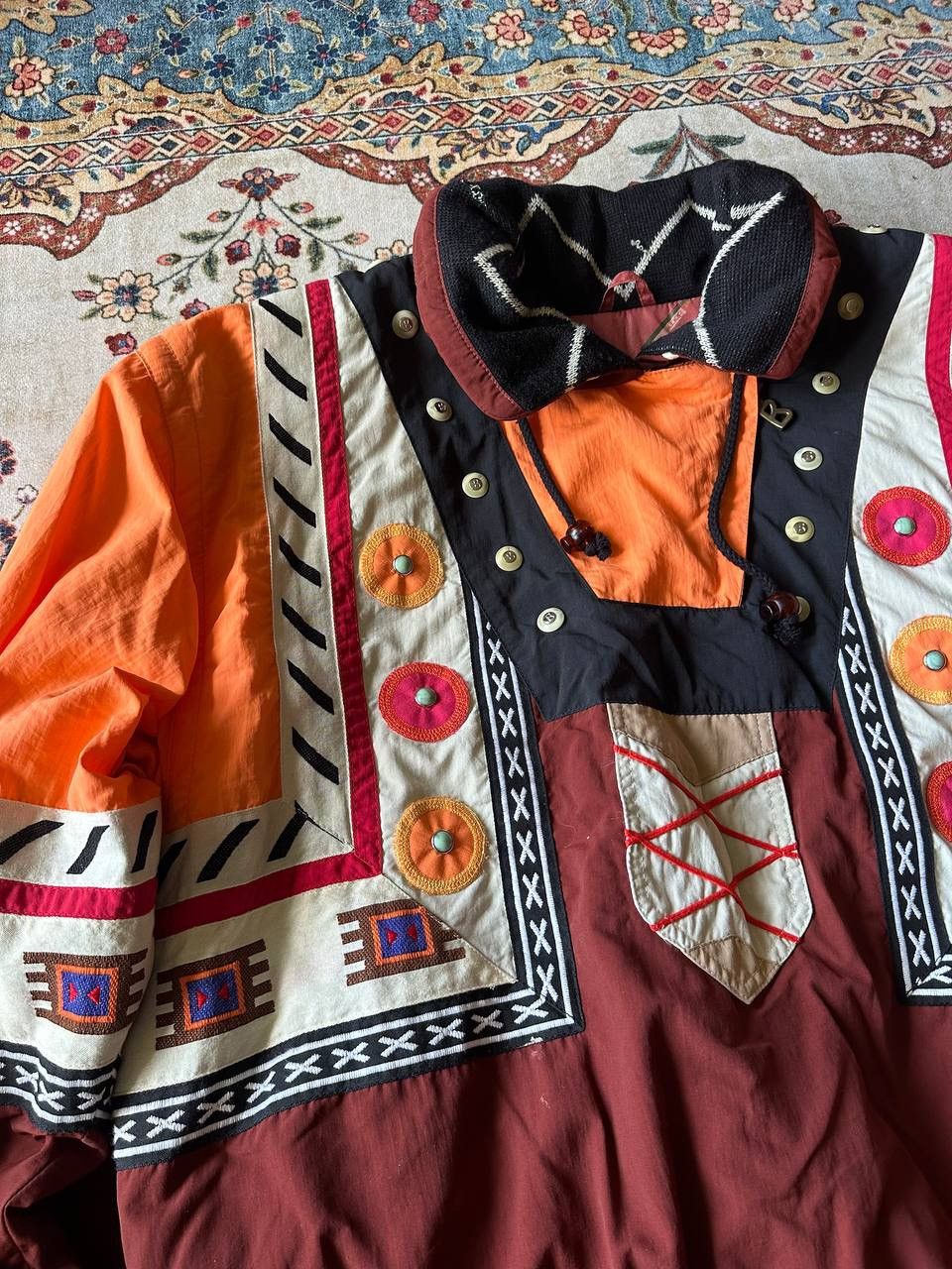 Bogner × Vintage Vintage 90s Bogner by Goan Thylmann Navajo Tribal Ski Jacket Size XL / US 12-14 / IT 48-50 - 2 Thumbnail