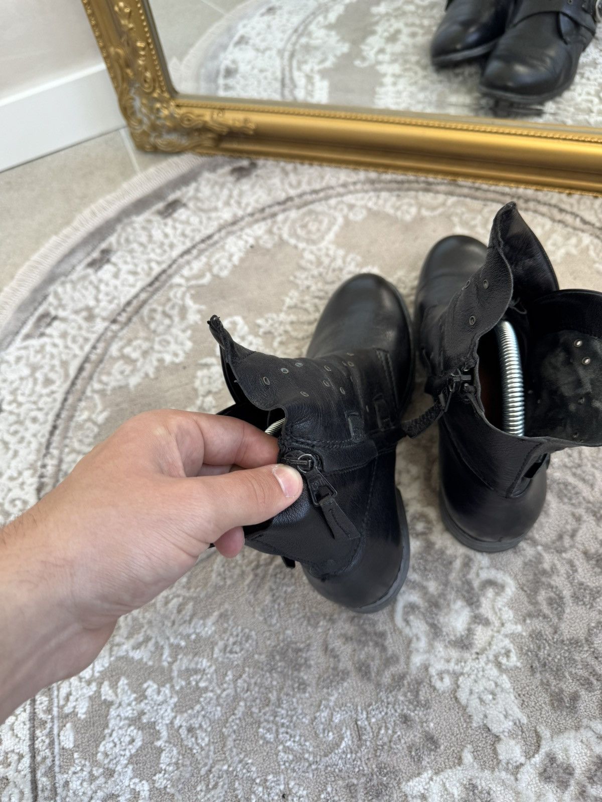 A.S.98 A.S.98 Airsteps Style Ankle Suede Vintage Western Boots Size US 5.5 / EU 38 - 5 Thumbnail