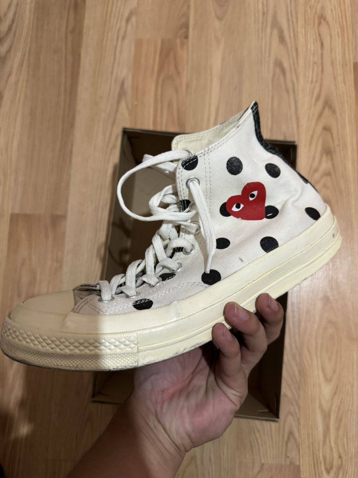 Other CONVERSE POLKA DOTS Size US 9 / EU 42 - 2 Thumbnail