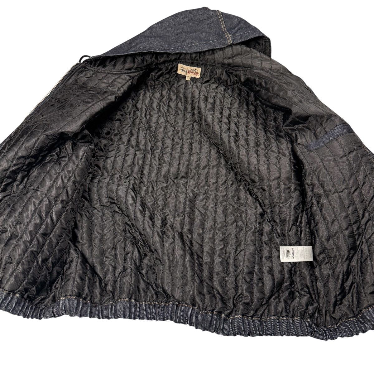 Stussy Raw Denim Work Jacket. Size US XXL / EU 58 / 5 - 5 Thumbnail