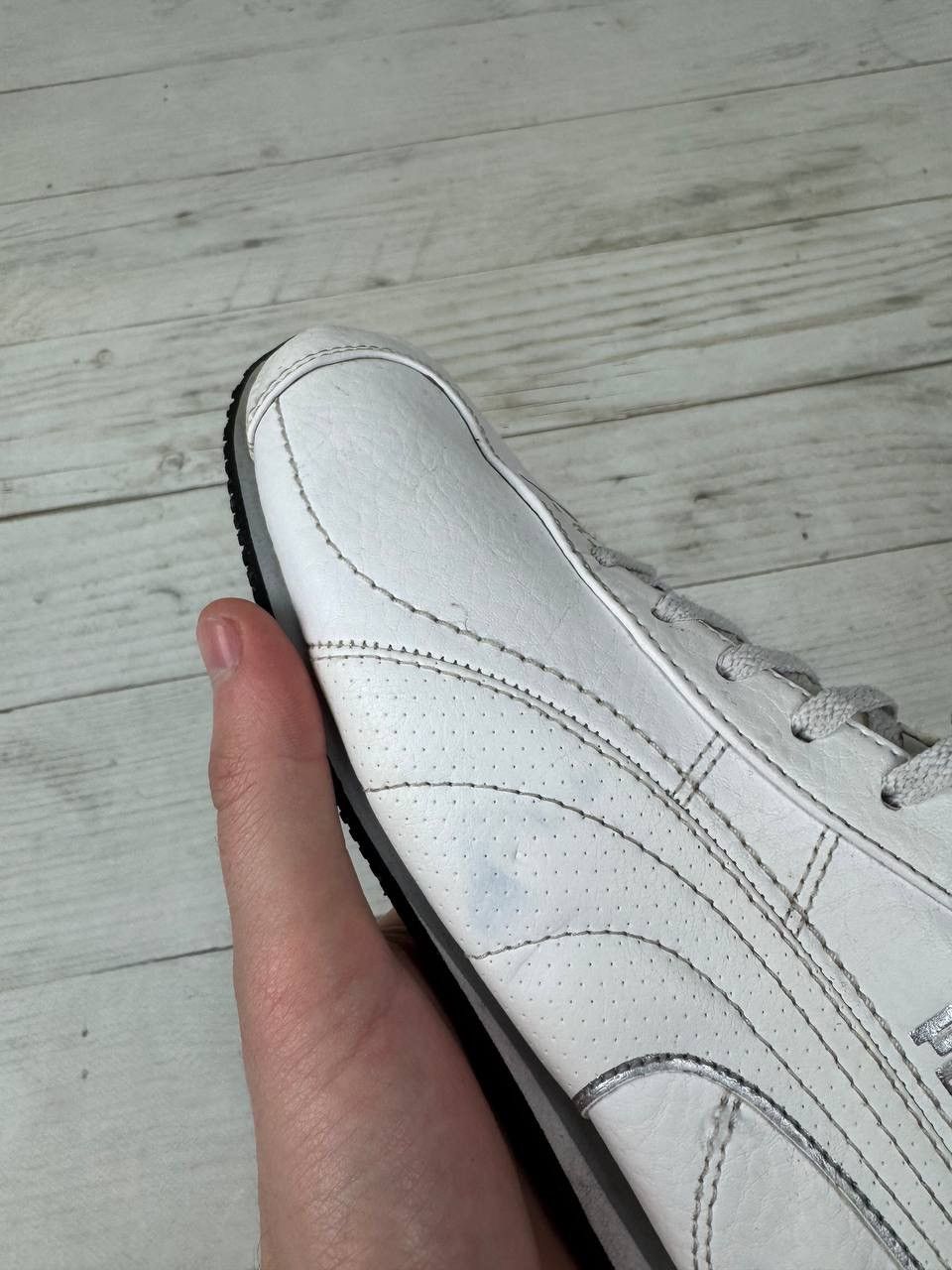 Puma Vintage Puma Speedcat Leather Low Top Sneakers 00s Y2K Size US 10.5 / EU 43-44 - 16 Thumbnail