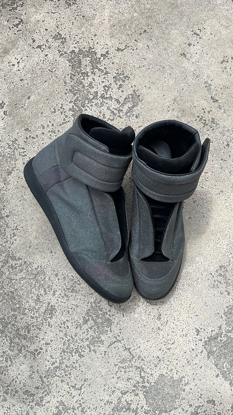 Maison Margiela Maison Margiela Future High-Top Black Glitter Size US 12.5 / EU 45-46 - 3 Thumbnail