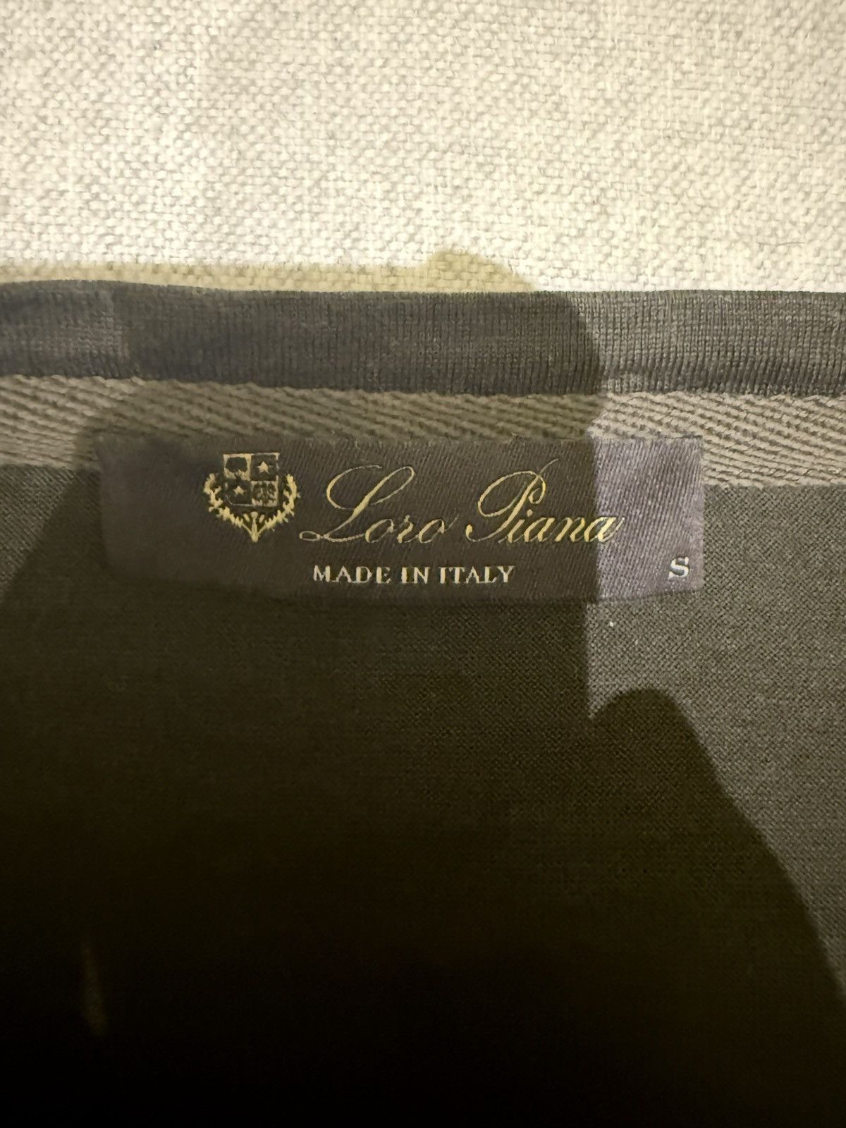 Loro Piana Loro Piana Dark Green Cotton Levo T-Shirt (Size S) Size US S / EU 44-46 / 1 - 3 Thumbnail