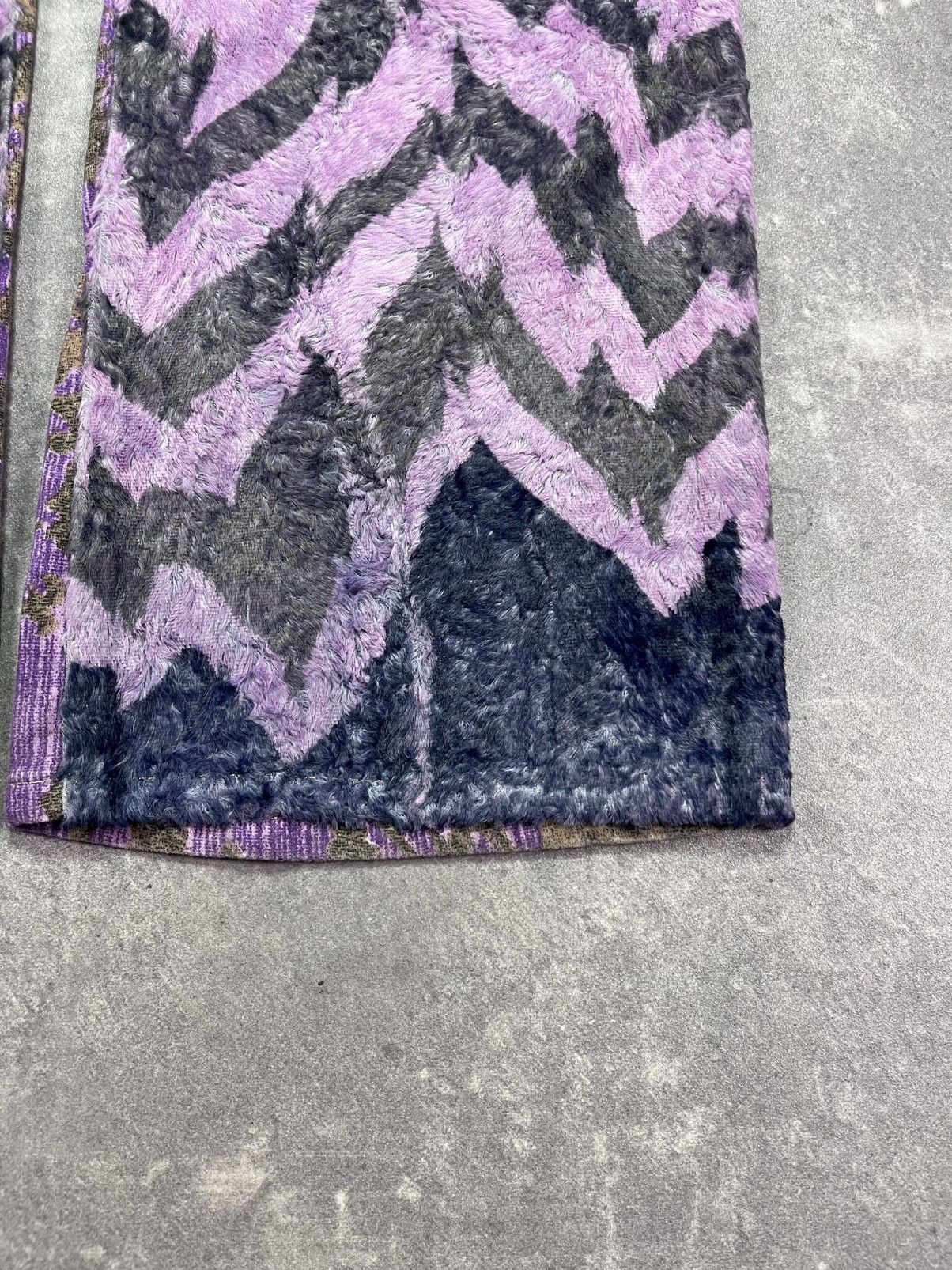 Just Cavalli SS2005 Just Cavalli Mountain Peninsula Purple Pants 26 27 Size 26" / US 2 / IT 38 - 6 Thumbnail