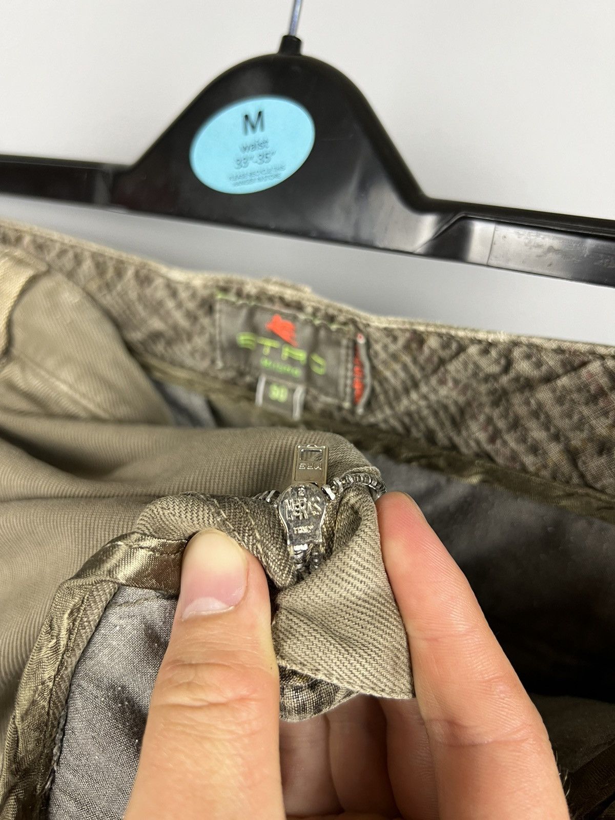 Designer × Etro (50) ETRO Linen cotton shorts Size US 34 / EU 50 - 11 Thumbnail
