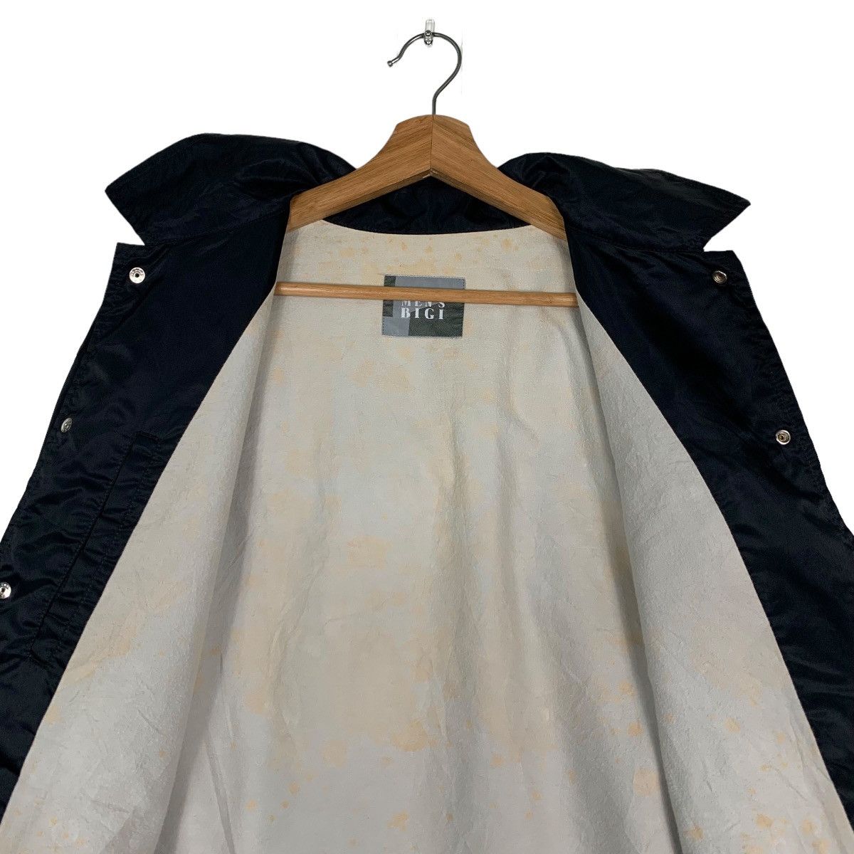 BIGI MEN’S BIGI Big Logo Hooded Coach Jacket #0010-C1 Size US M / EU 48-50 / 2 - 14 Thumbnail