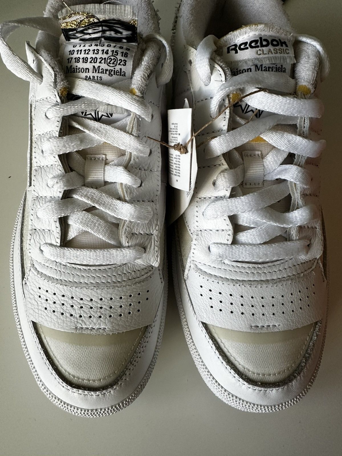 Maison Margiela × Reebok Reebok x Maison Margiela Club C “Memory Of” Size US 9 / EU 42 - 2 Thumbnail