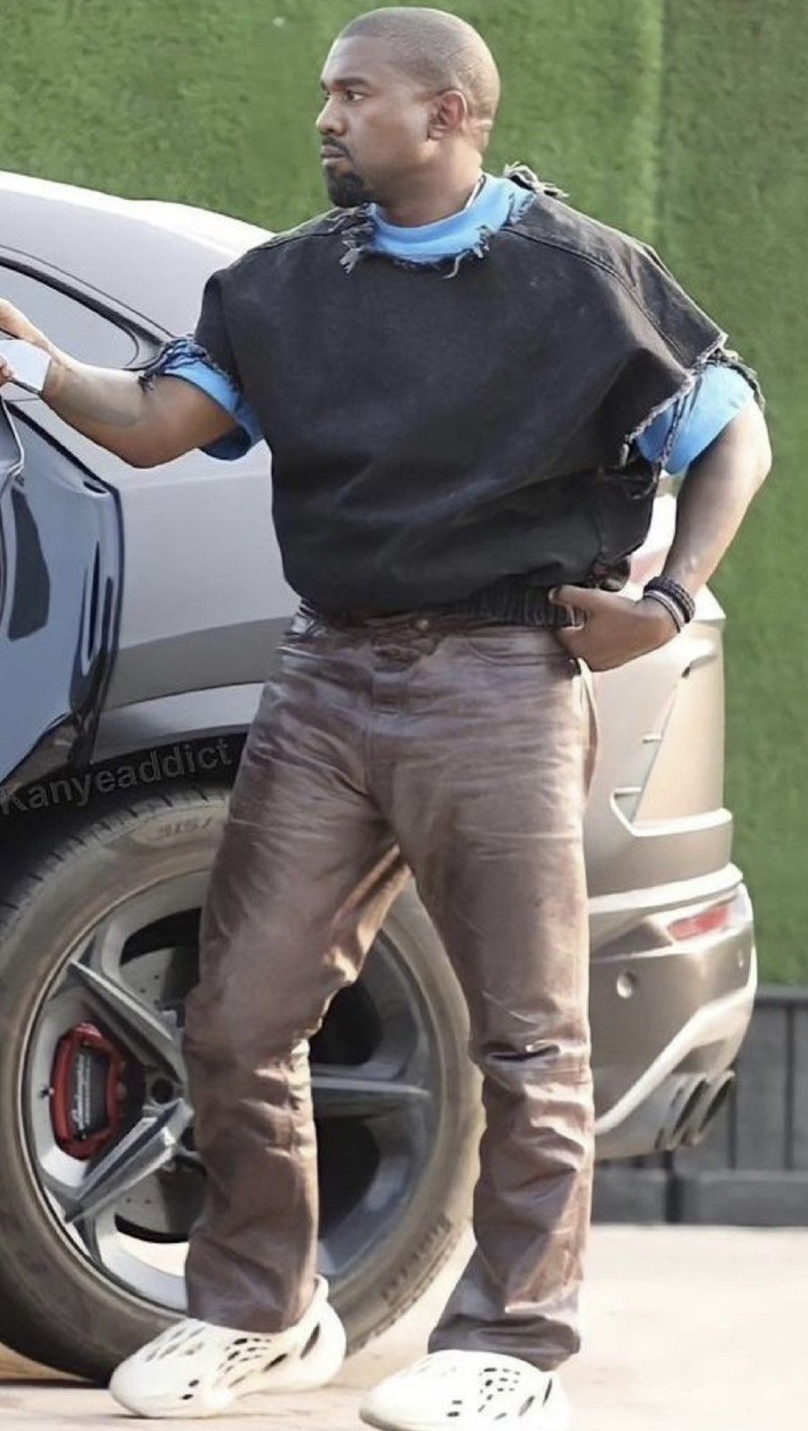 Gap × Yeezy Gap vintage leather pants Size US 38 / EU 54 - 12 Thumbnail