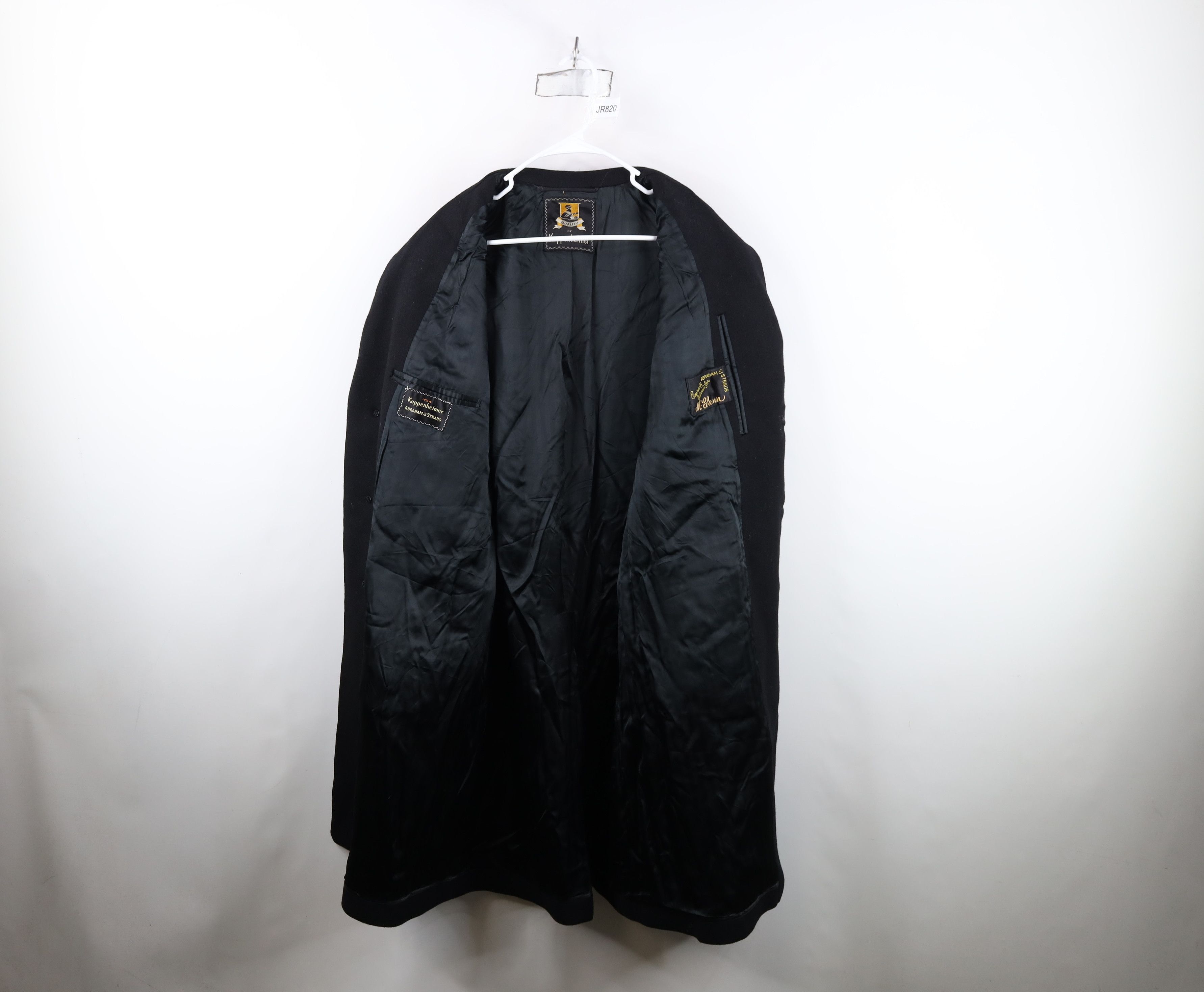 Vintage Vintage 60s 70s Streetwear Wool Overcoat Trench Jacket USA Size US XXL / EU 58 / 5 - 9 Thumbnail