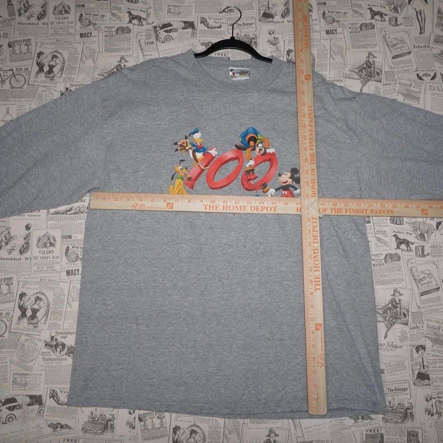 Disney XL - Vintage Y2K Disneyland goofy mickey 1990s LS t-shirt Size US XL / EU 56 / 4 - 4 Thumbnail