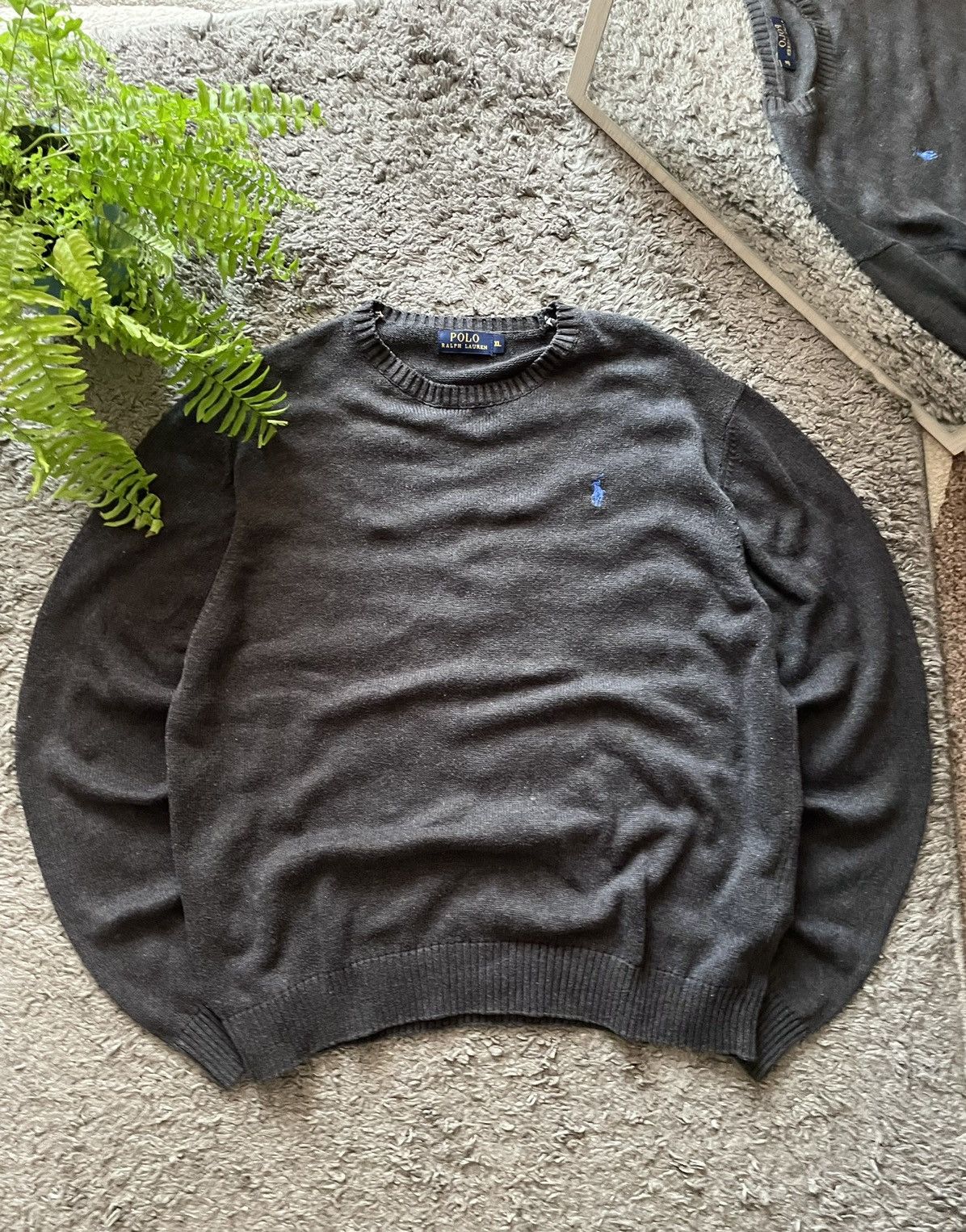 Polo Ralph Lauren × Vintage Polo Ralph Lauren Sweater Streetwear Vintage Basic Logo Rare Size US XL / EU 56 / 4 - 1 Thumbnail
