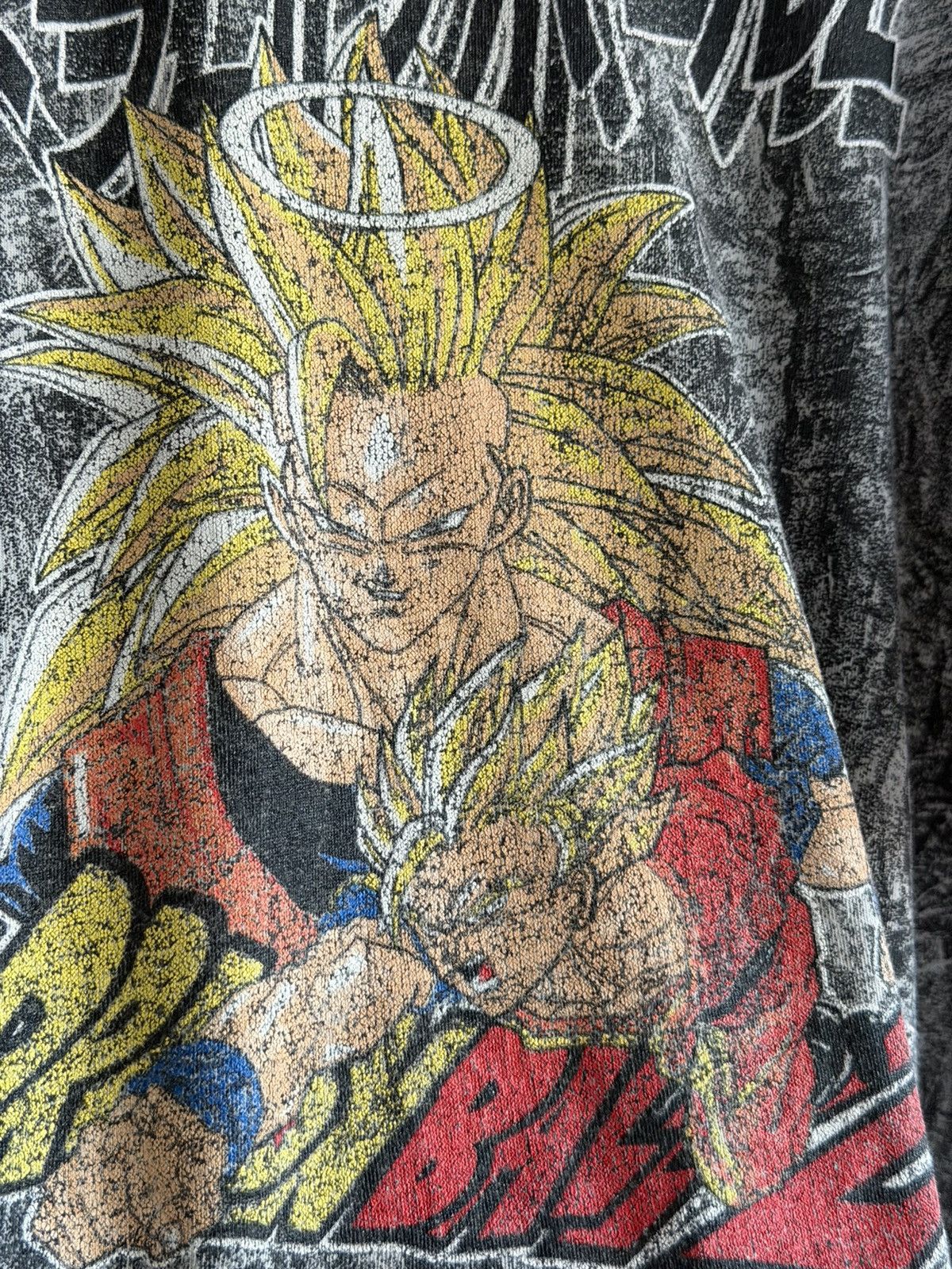 Vintage 1990s DBZ FRANCE DRAGON BALL Z ANIME VINTAGE T SHIRT Size US S / EU 44-46 / 1 - 4 Thumbnail