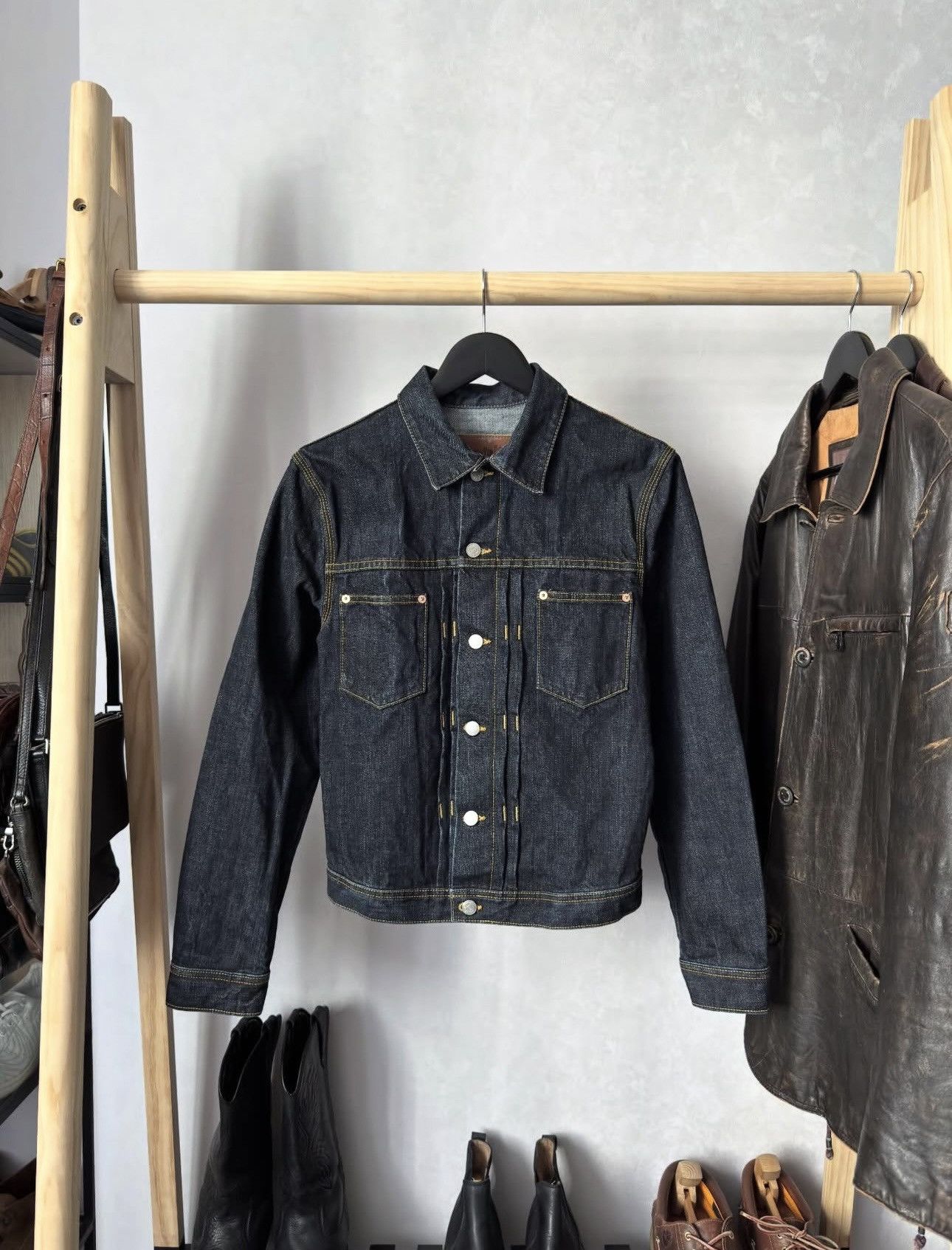 H&M H&M Tribute Denim Now & Then Very Rare Denim Jacket Size US S / EU 44-46 / 1 - 1 Thumbnail