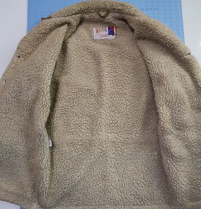 Schott Schott Vintage cowhide farmer coat Size US XL / EU 56 / 4 - 3 Thumbnail