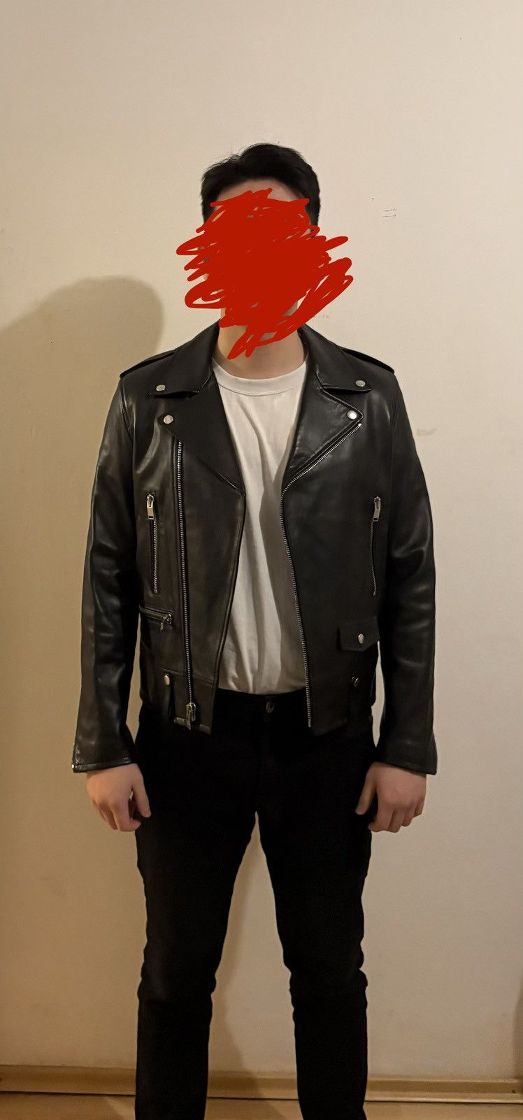 Saint Laurent Paris Saint Laurent L01 2016 Leather Jacket Size US L / EU 52-54 / 3 - 10 Thumbnail