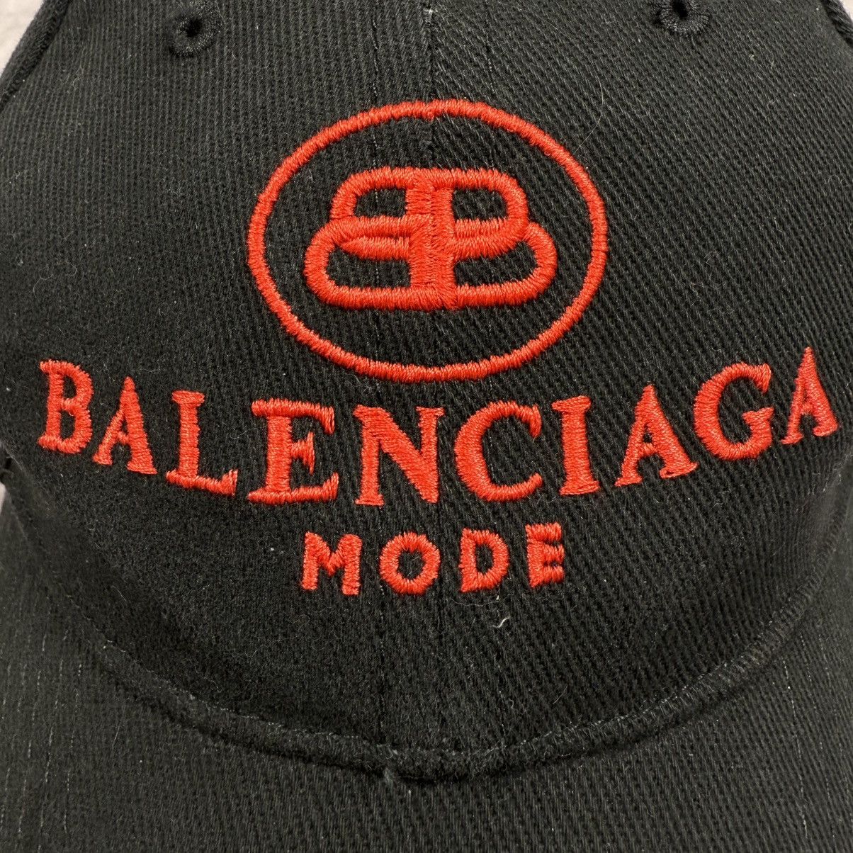 Balenciaga Balenciaga Mode Embroidered Big Logo ‘Black’ Cap Size ONE SIZE - 2 Thumbnail